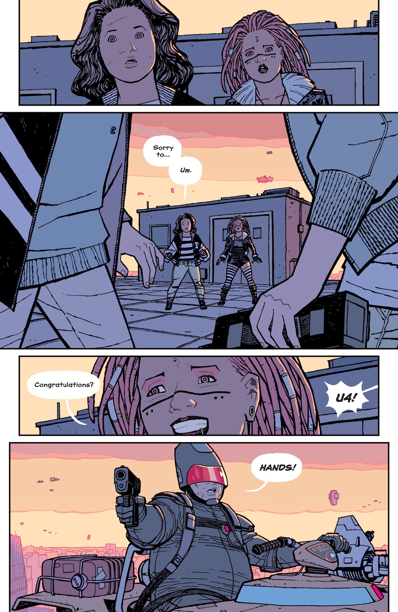 Read online Paper Girls comic -  Issue #25 - 12