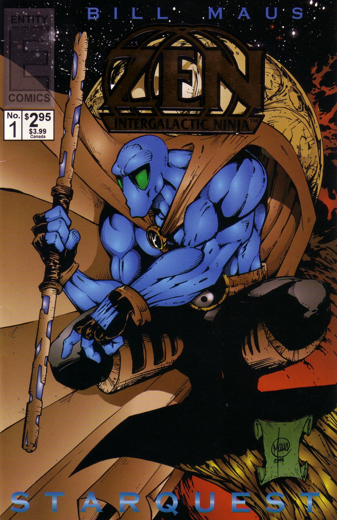 Read online Zen Intergalactic Ninja: Starquest comic -  Issue #1 - 1