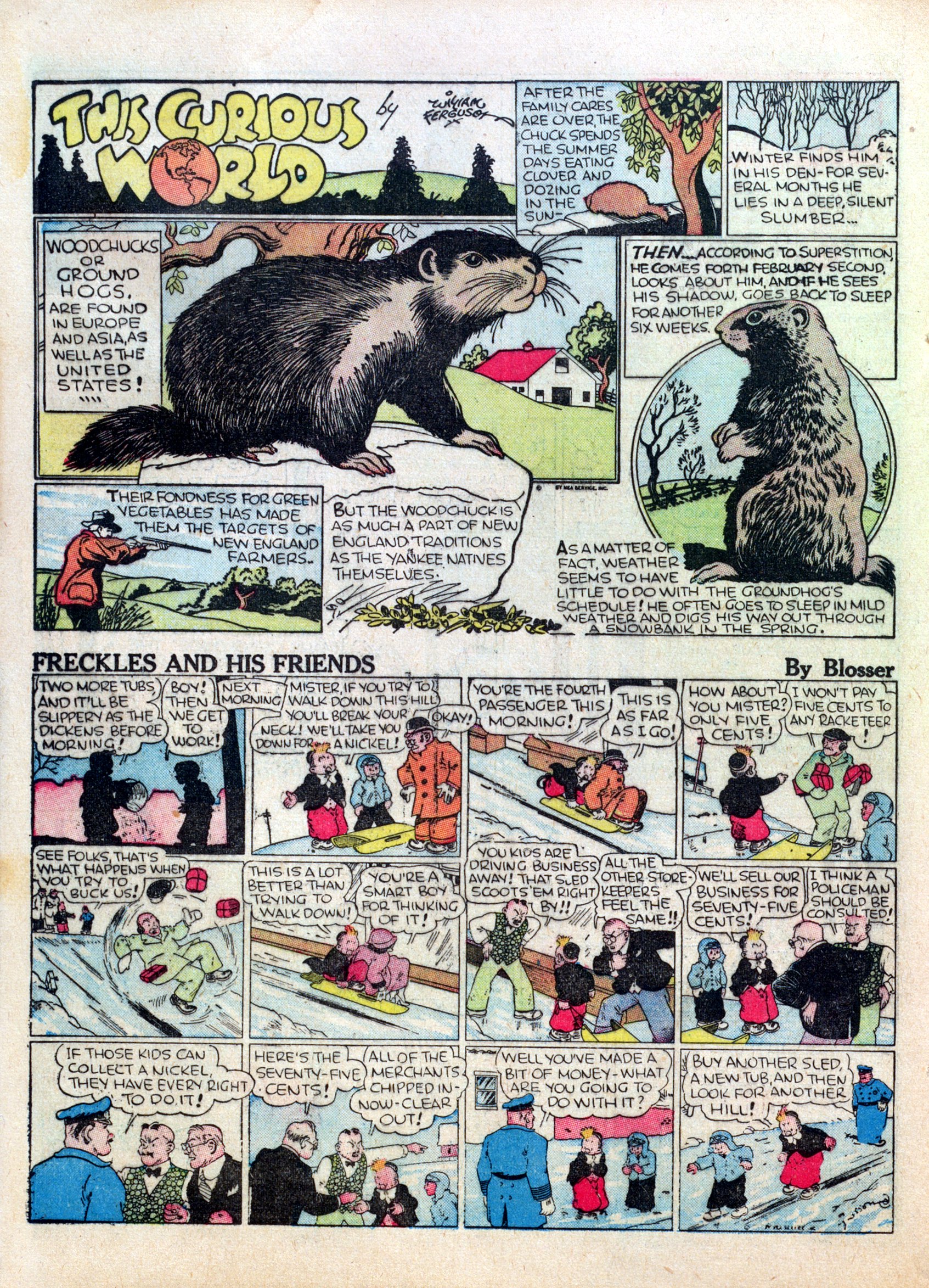 Read online Famous Funnies comic -  Issue #20 - 36