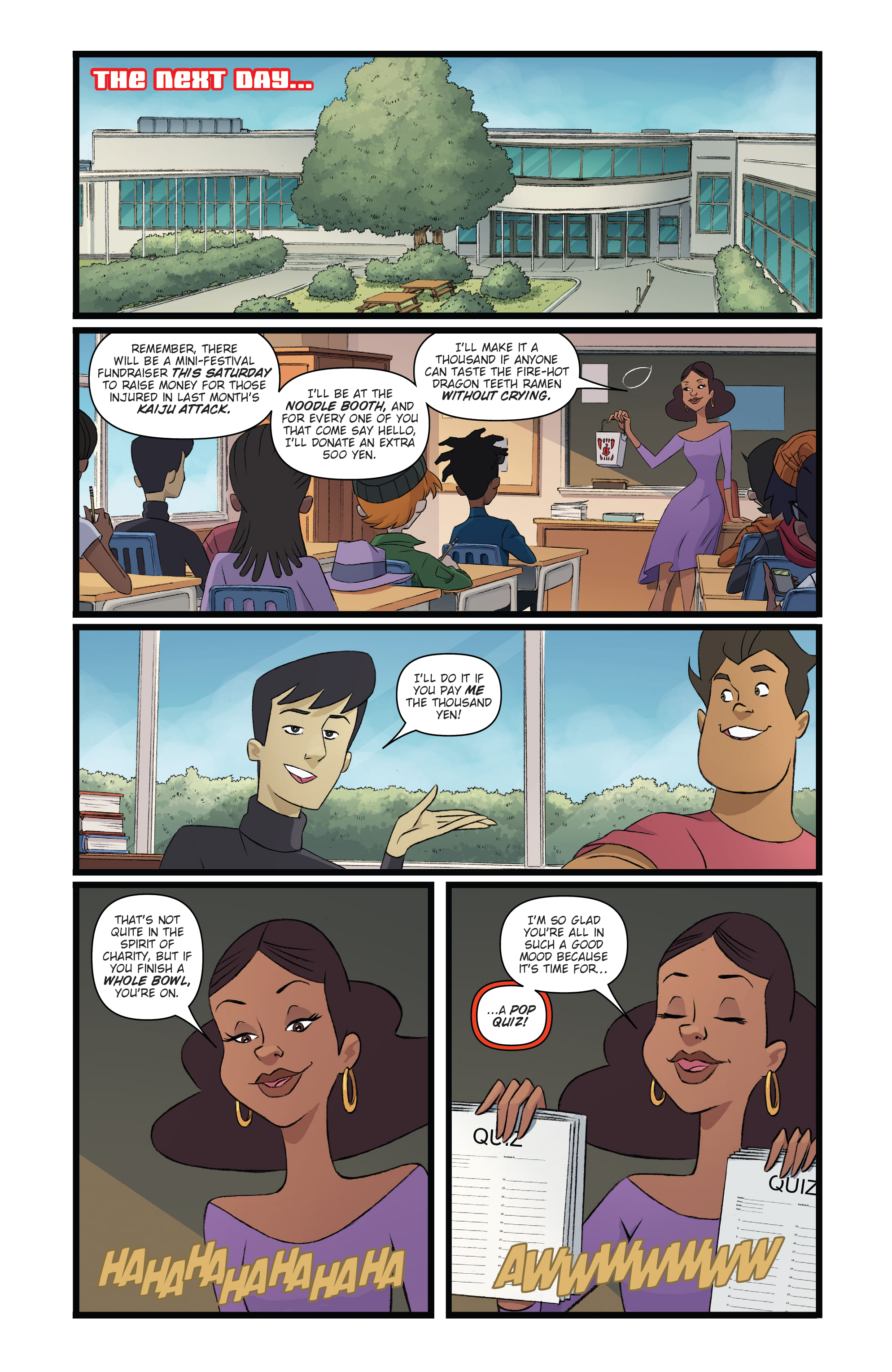 Read online Godzilla: Monsters & Protectors - All Hail the King! comic -  Issue #4 - 7