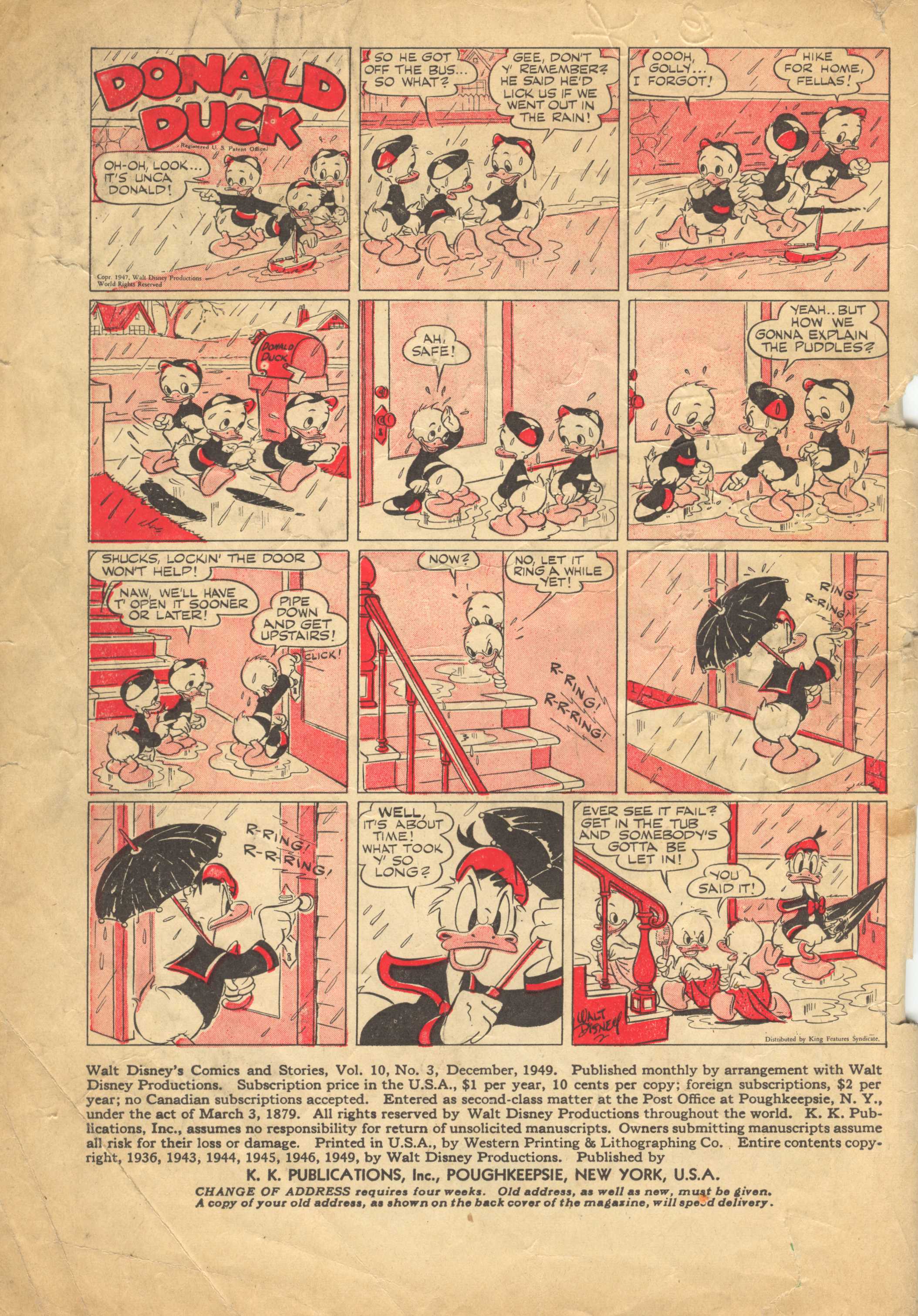 Read online Walt Disney's Comics and Stories comic -  Issue #111 - 4