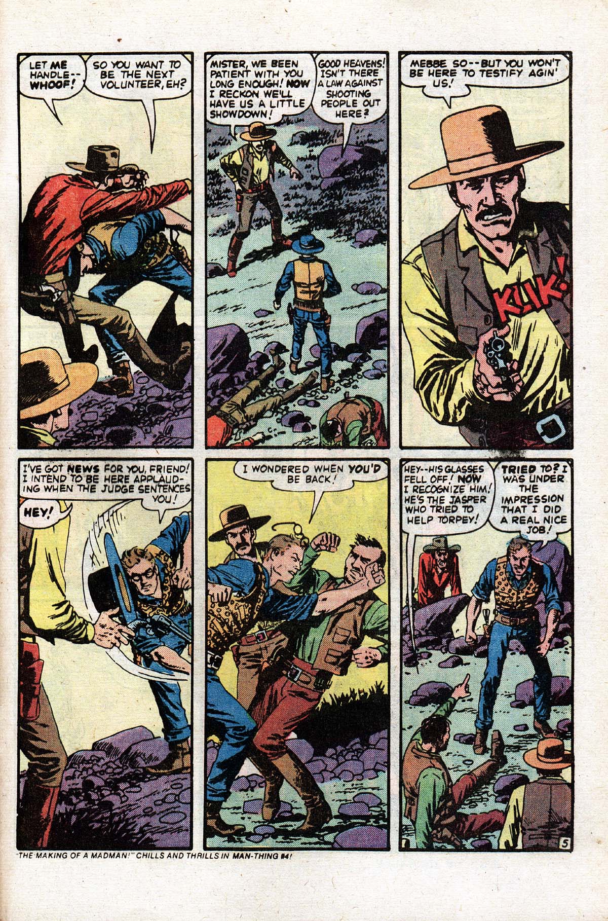 Read online The Mighty Marvel Western comic -  Issue #31 - 23