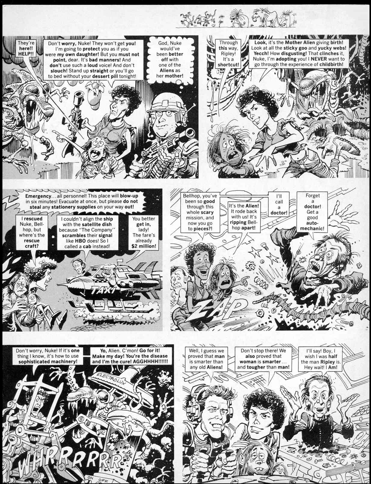 Read online MAD comic -  Issue #268 - 49