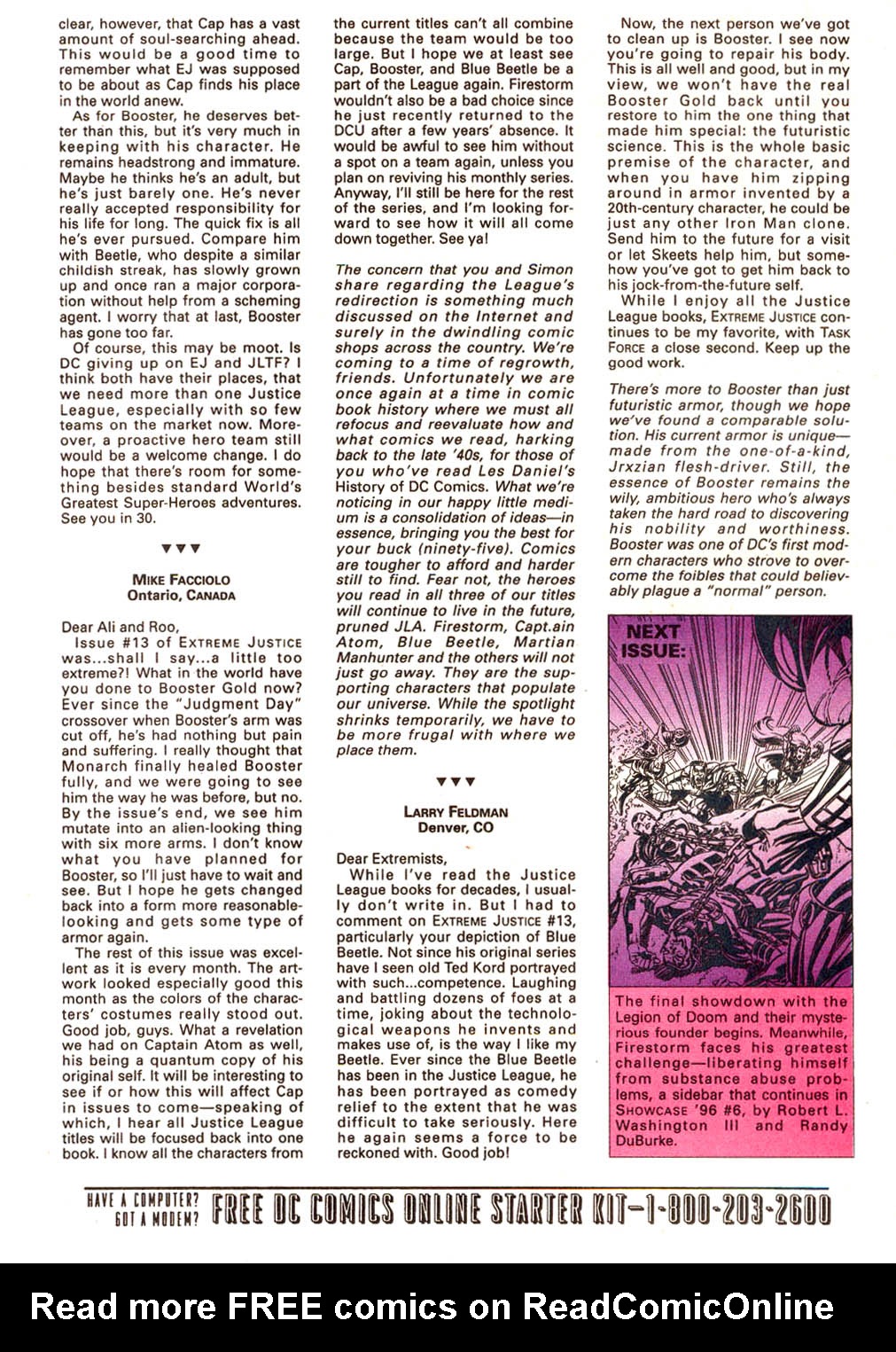 Read online Extreme Justice comic -  Issue #16 - 24