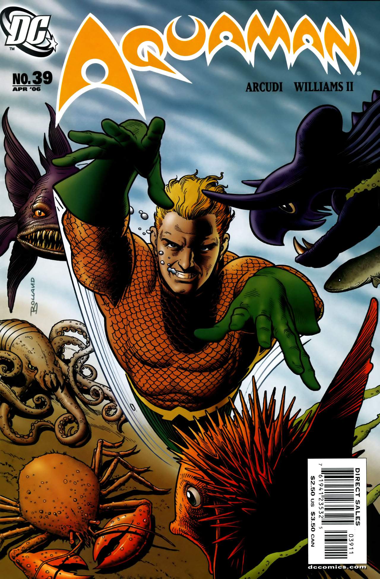 Read online Aquaman (2003) comic -  Issue #39 - 1