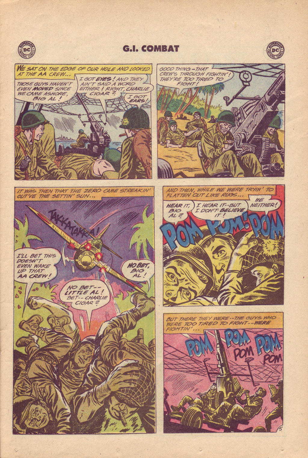 Read online G.I. Combat (1952) comic -  Issue #83 - 7
