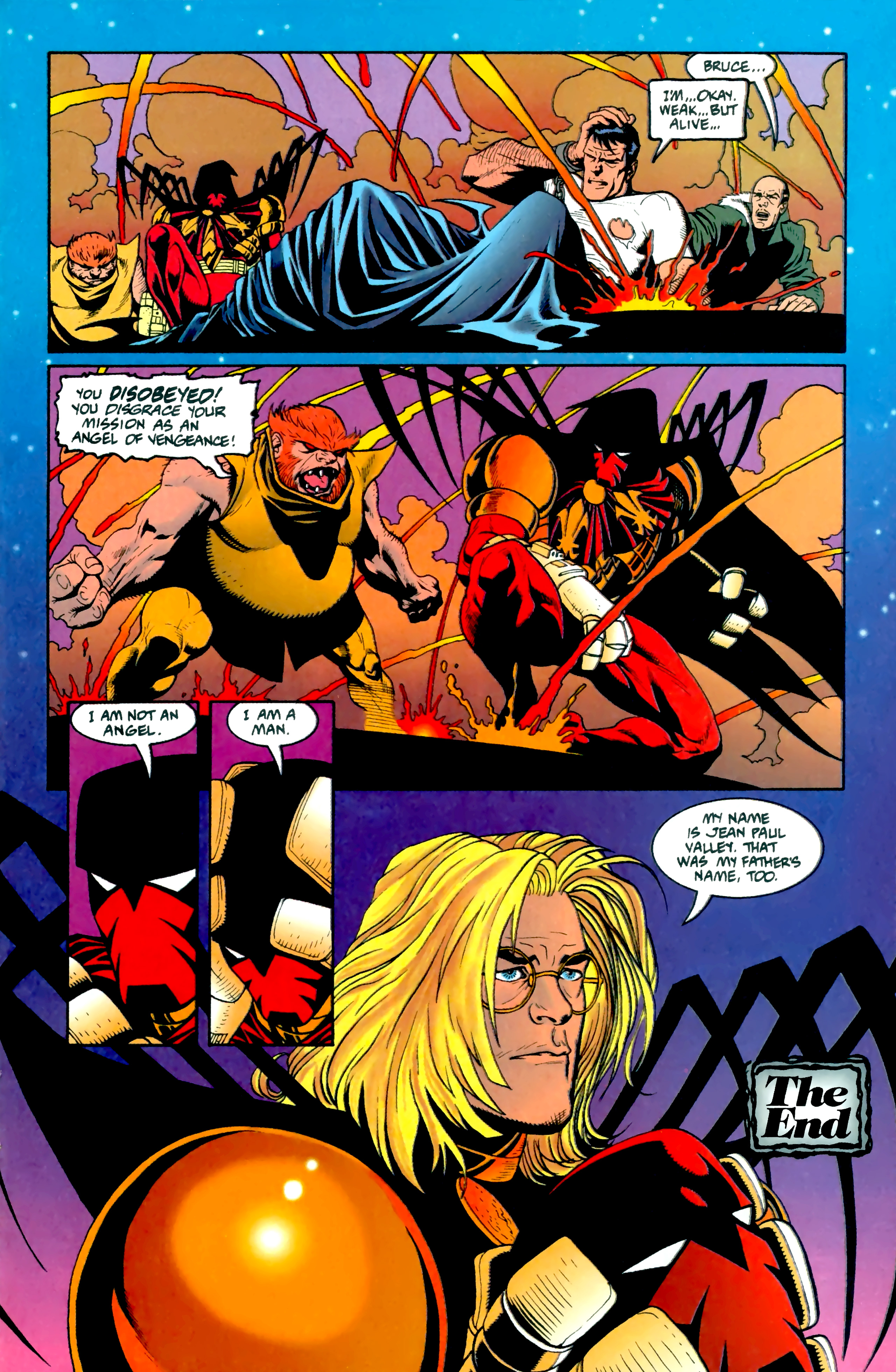 Read online Batman: Sword of Azrael comic -  Issue #4 - 23