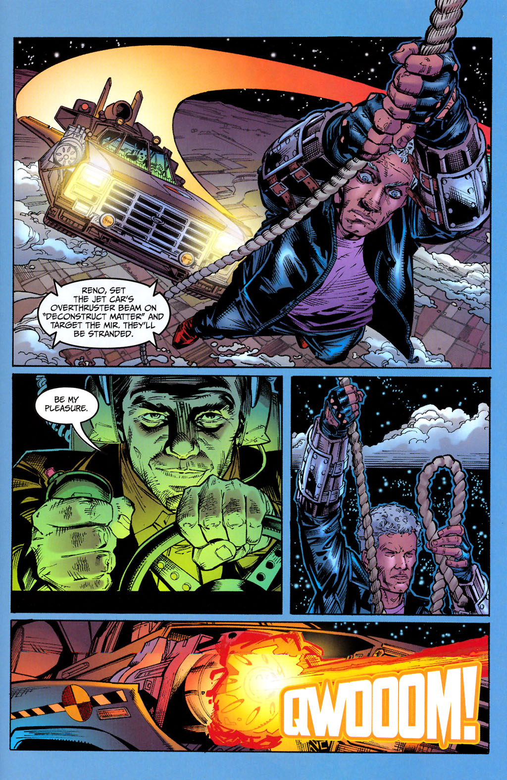 Read online Buckaroo Banzai: Return of the Screw (2006) comic -  Issue #3 - 23