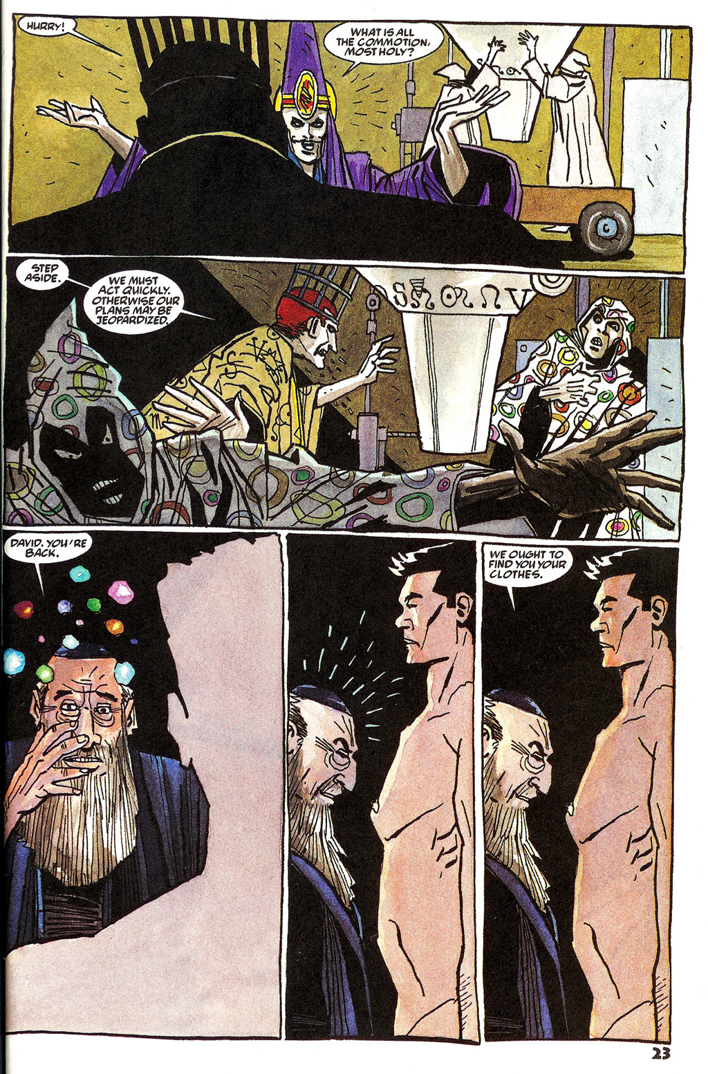 Read online Xombi (1994) comic -  Issue #10 - 25