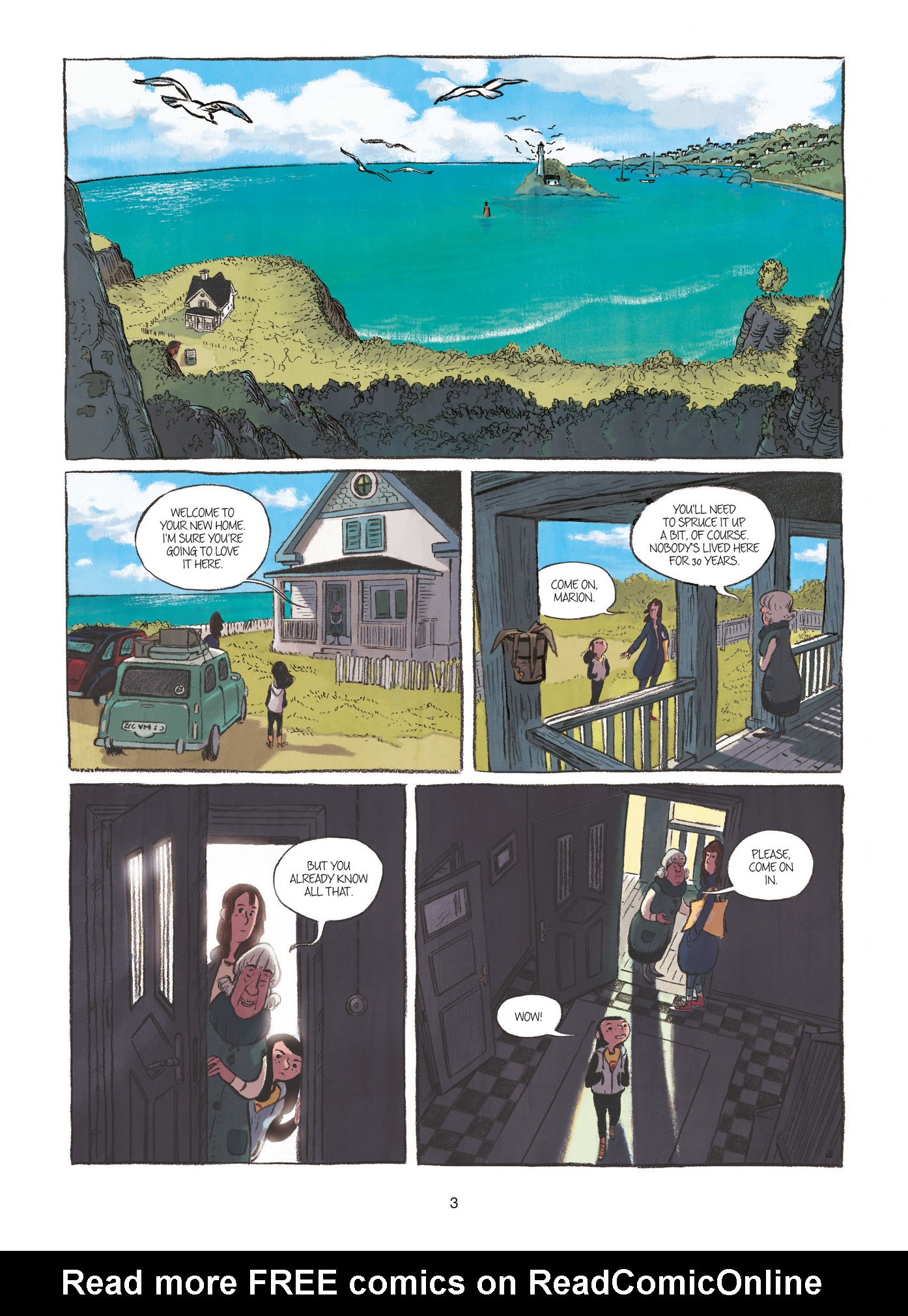 Read online Water Memory comic -  Issue #1 - 3