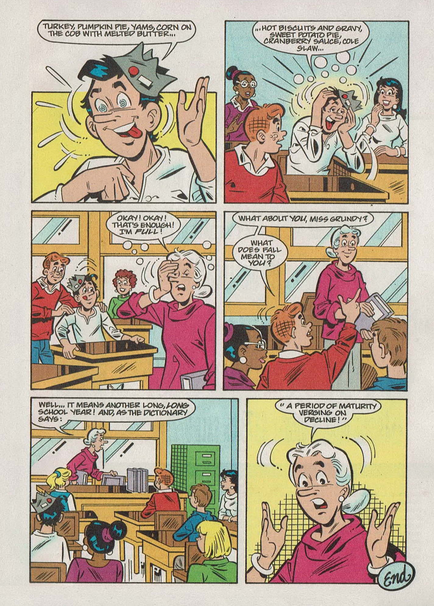 Read online Archie's Double Digest Magazine comic -  Issue #173 - 190