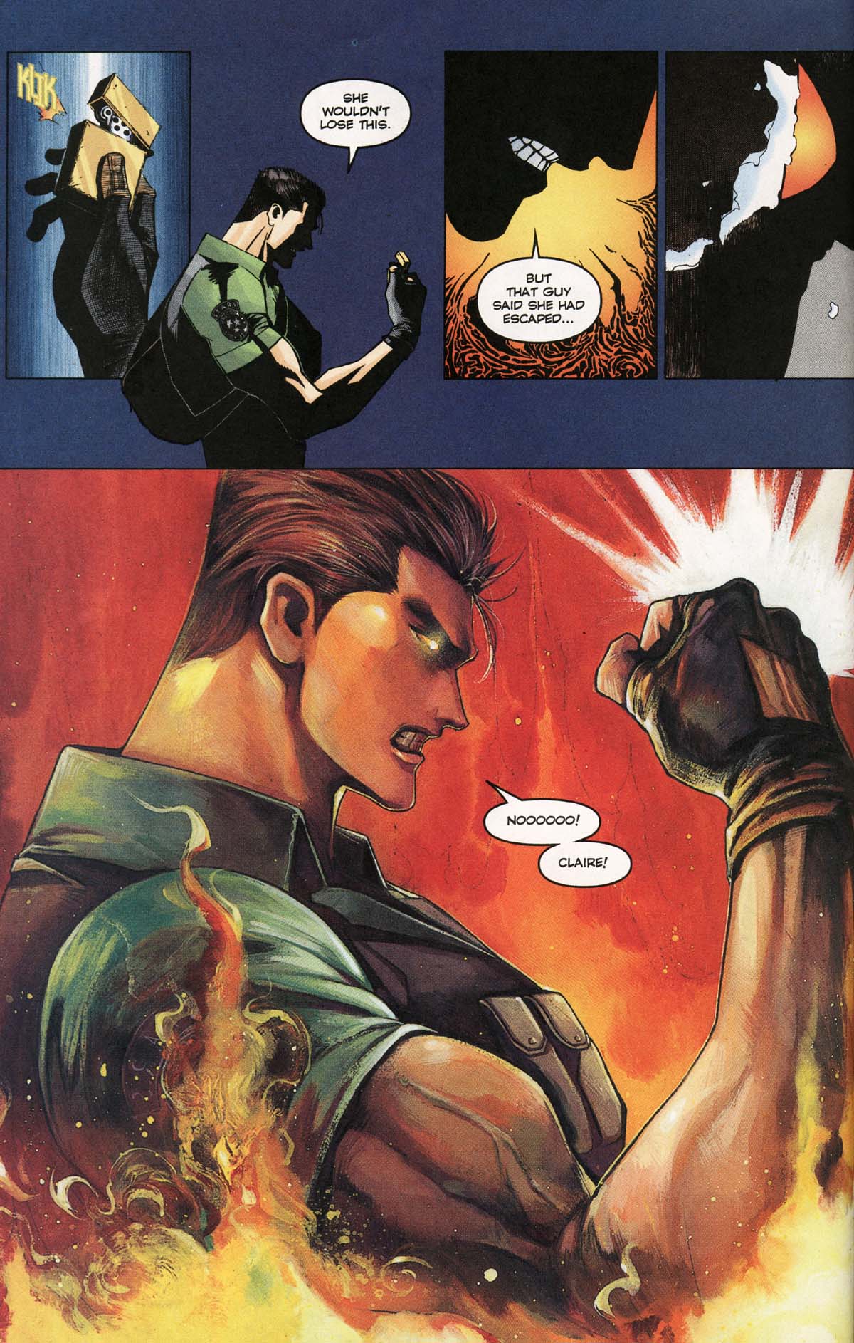 Read online Resident Evil Code: Veronica comic -  Issue #3 - 45