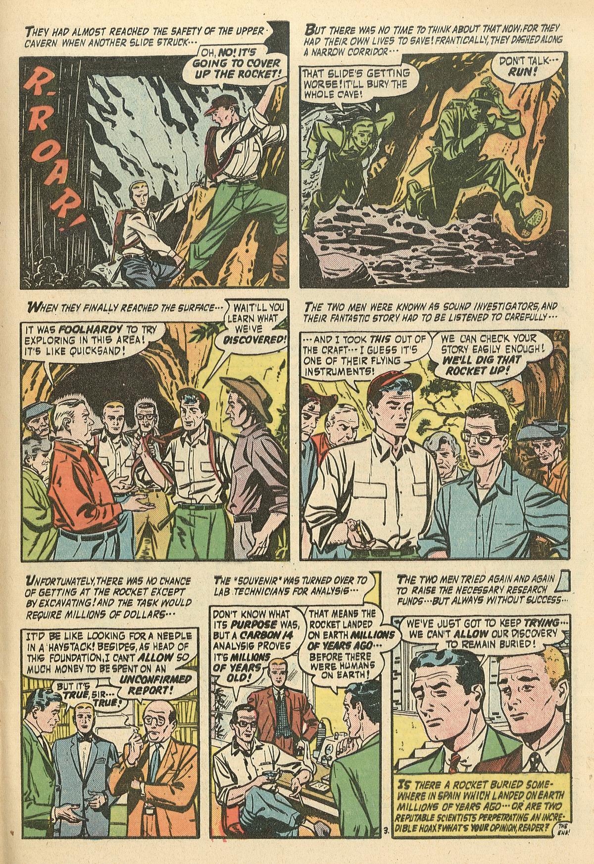 Read online Adventures Into The Unknown comic -  Issue #136 - 33