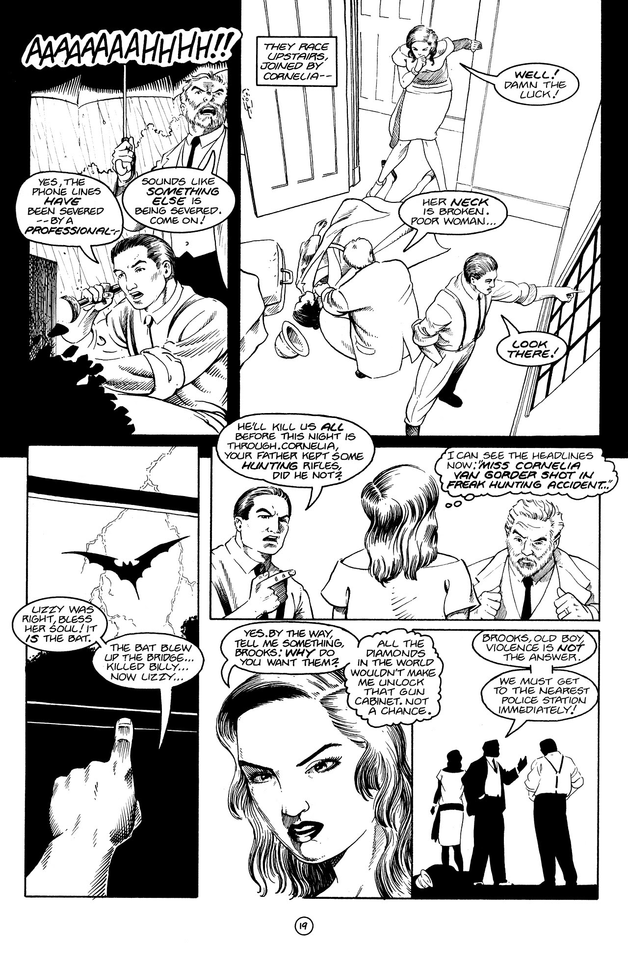 Read online Mary Roberts Rinehart's The Bat comic -  Issue # Full - 22