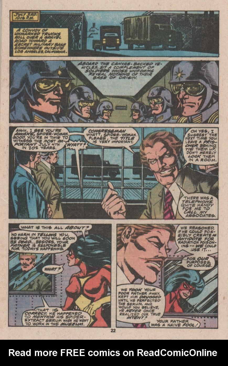 Read online Spider-Woman (1978) comic -  Issue #7 - 14