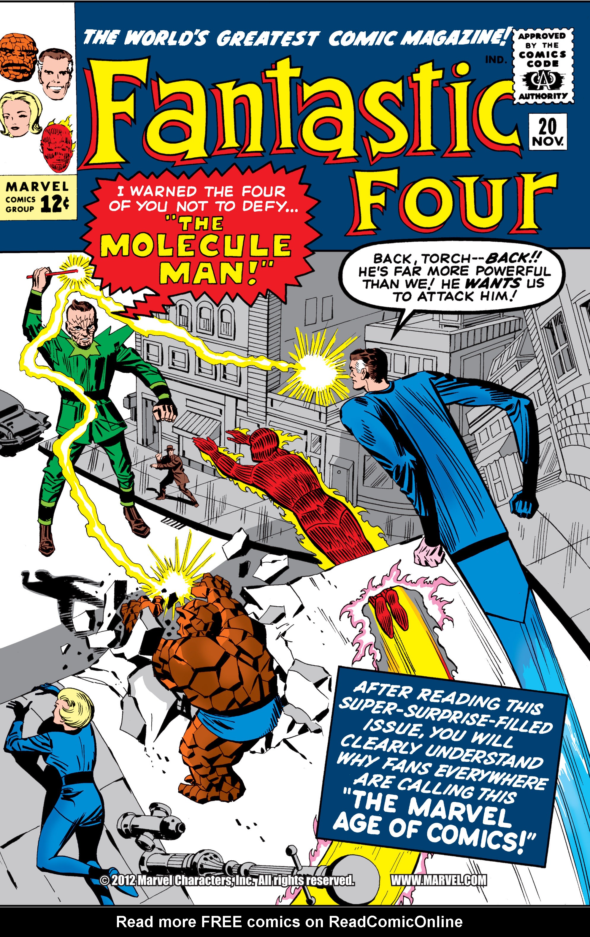 Read online Fantastic Four (1961) comic -  Issue #20 - 1