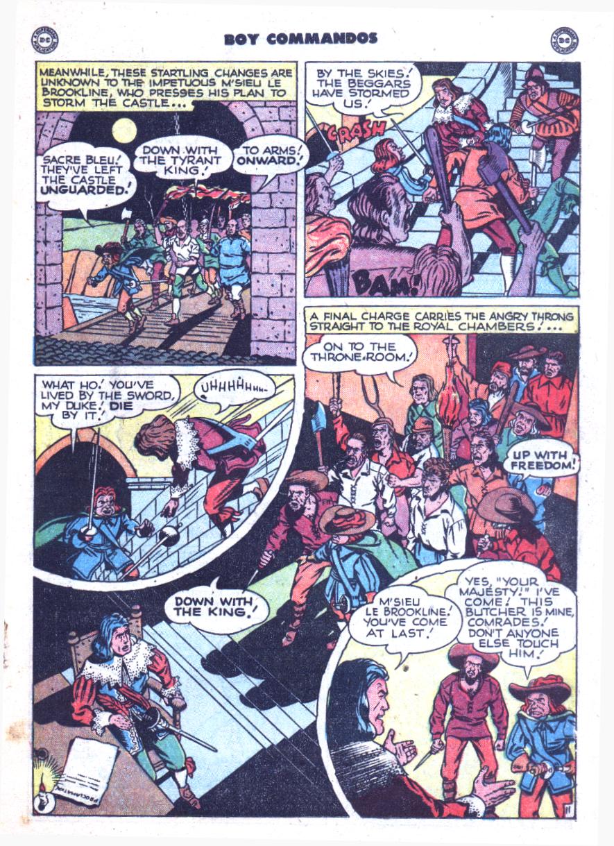 Read online Boy Commandos comic -  Issue #25 - 27