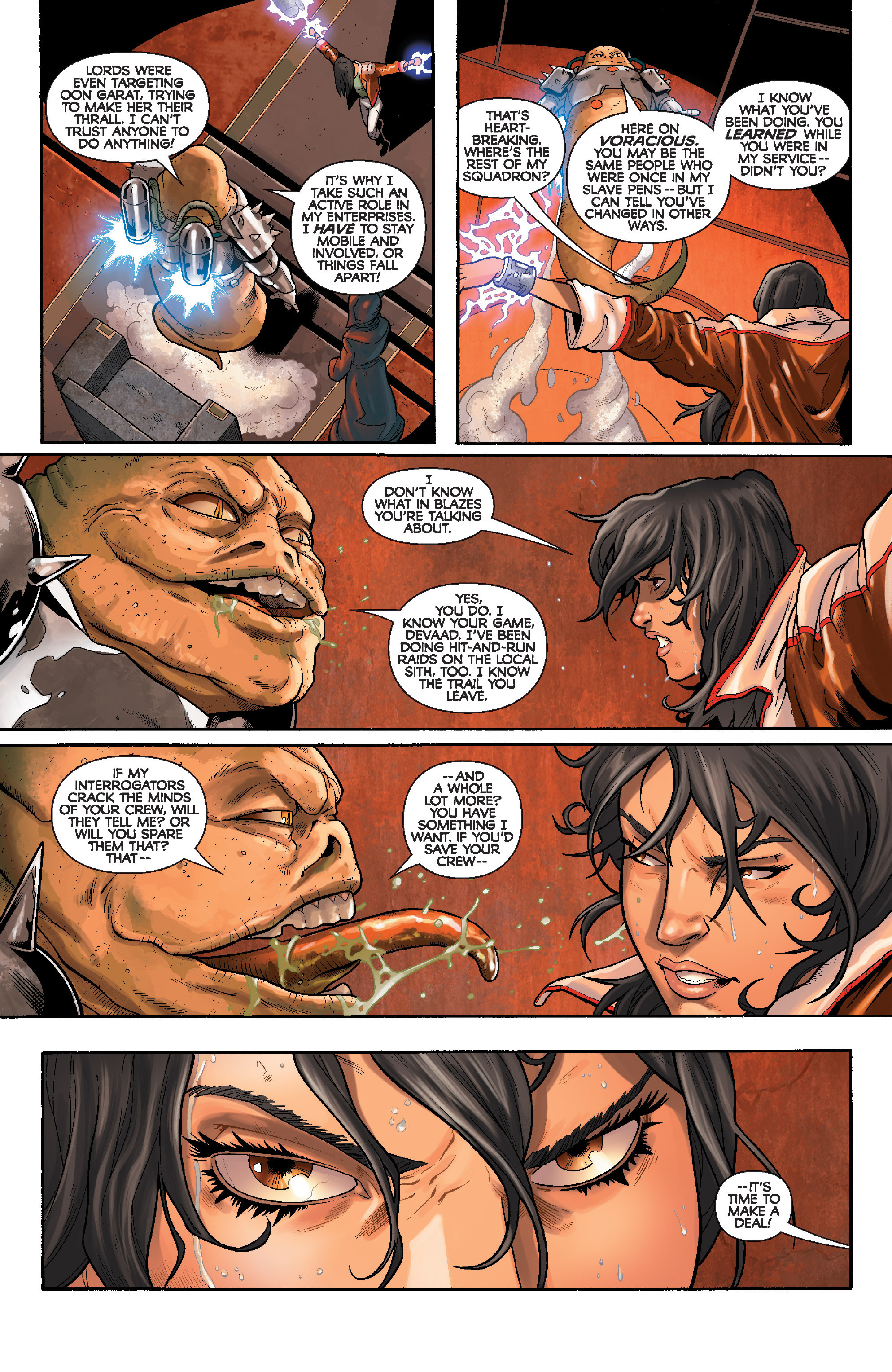 Read online Star Wars: Knight Errant - Deluge comic -  Issue #3 - 12