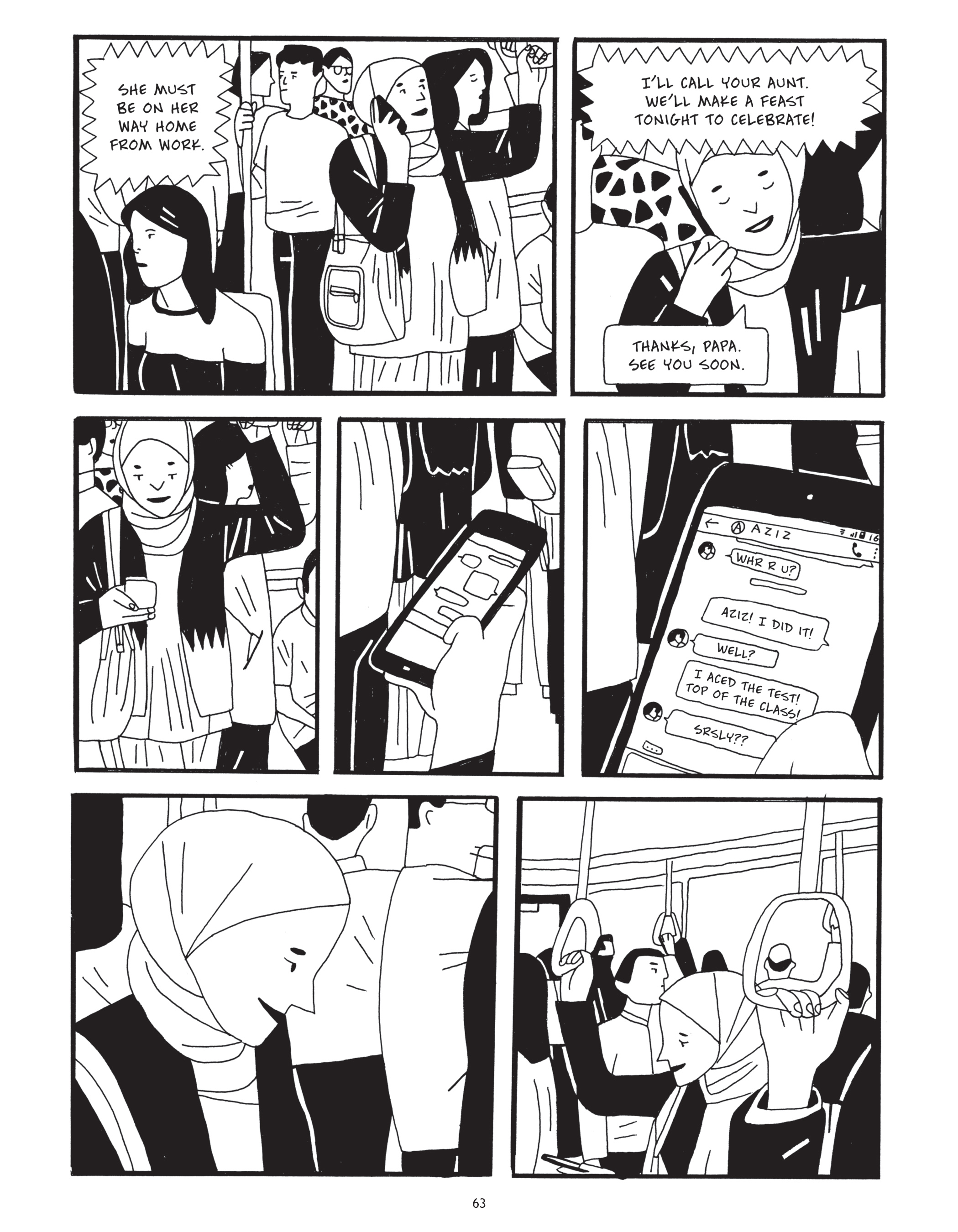 Read online After the Spring: A Story of Tunisian Youth comic -  Issue # TPB - 63