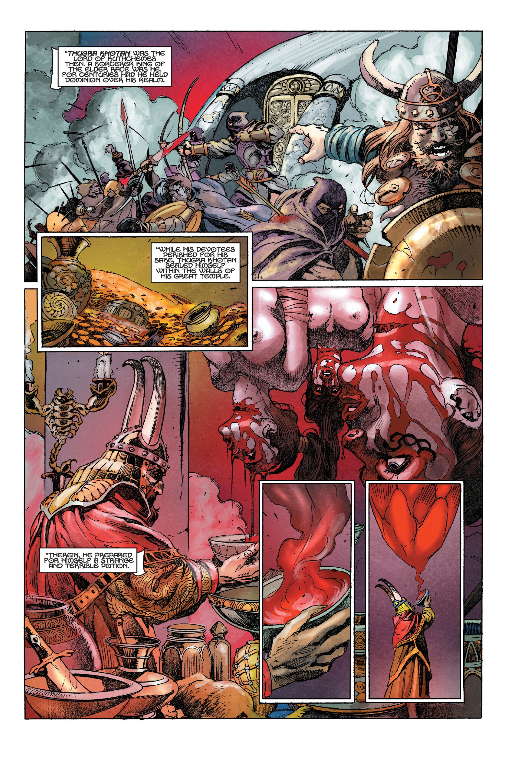 Read online Conan Chronicles Epic Collection comic -  Issue # TPB The Battle of Shamla Pass (Part 1) - 7