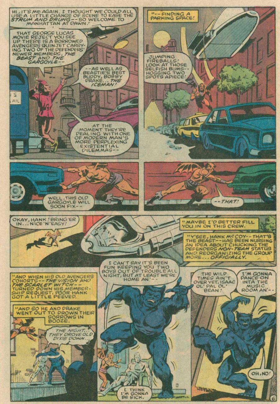 Read online The Defenders (1972) comic -  Issue #125 - 7