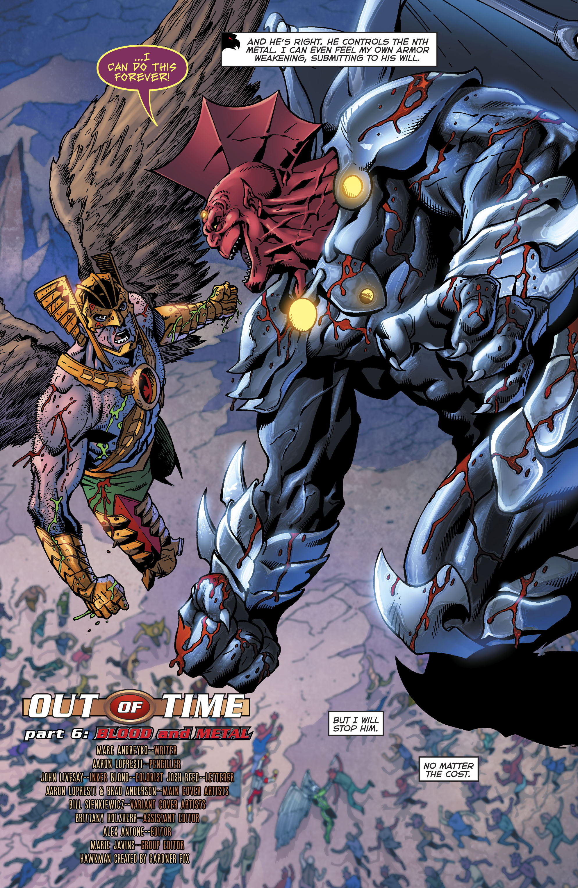Read online Death of Hawkman comic -  Issue #6 - 5