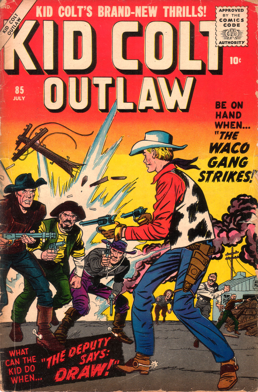 Read online Kid Colt Outlaw comic -  Issue #85 - 1