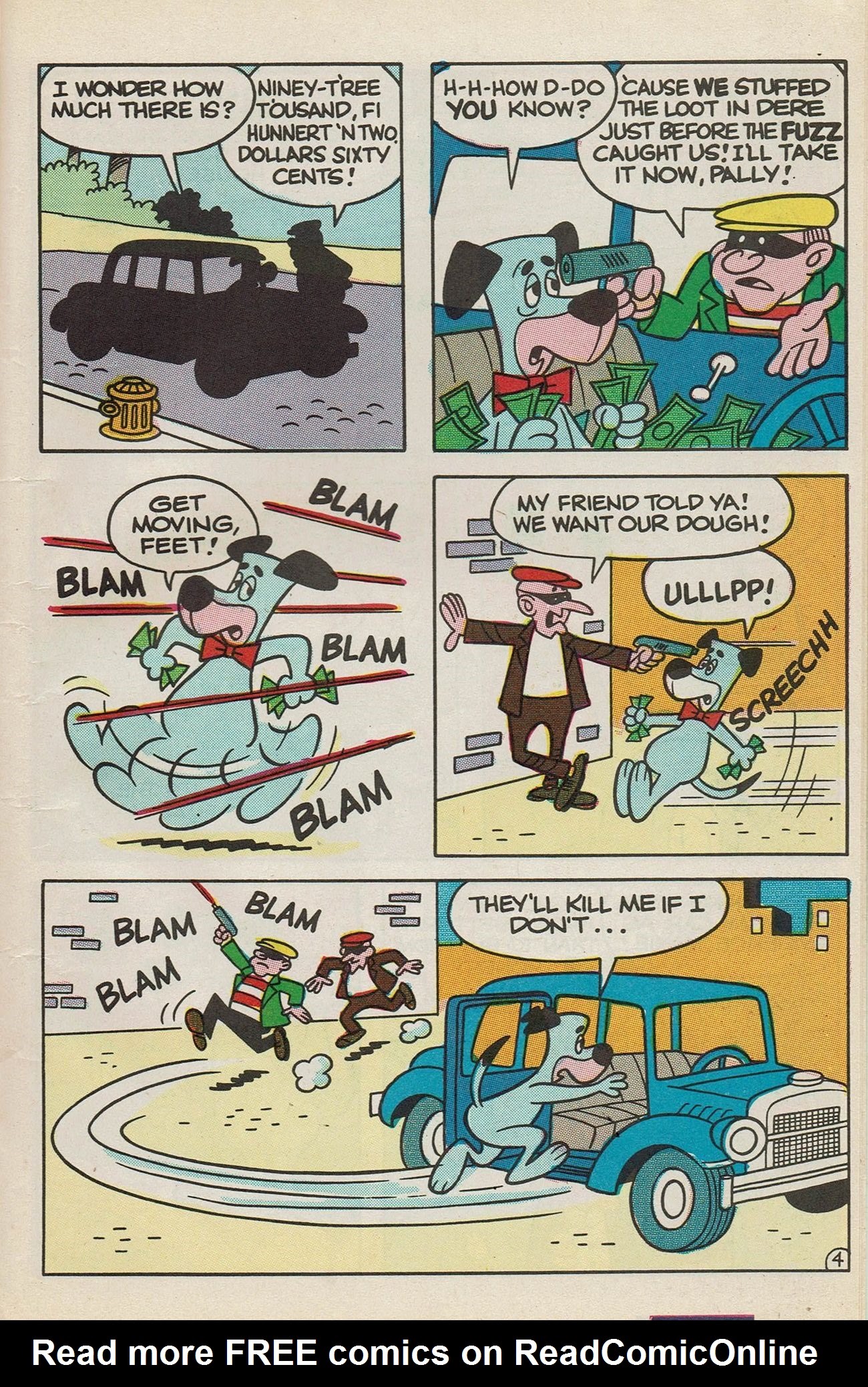 Read online Huckleberry Hound / Quick Draw McGraw Giant Size Flip Book comic -  Issue # Full - 61