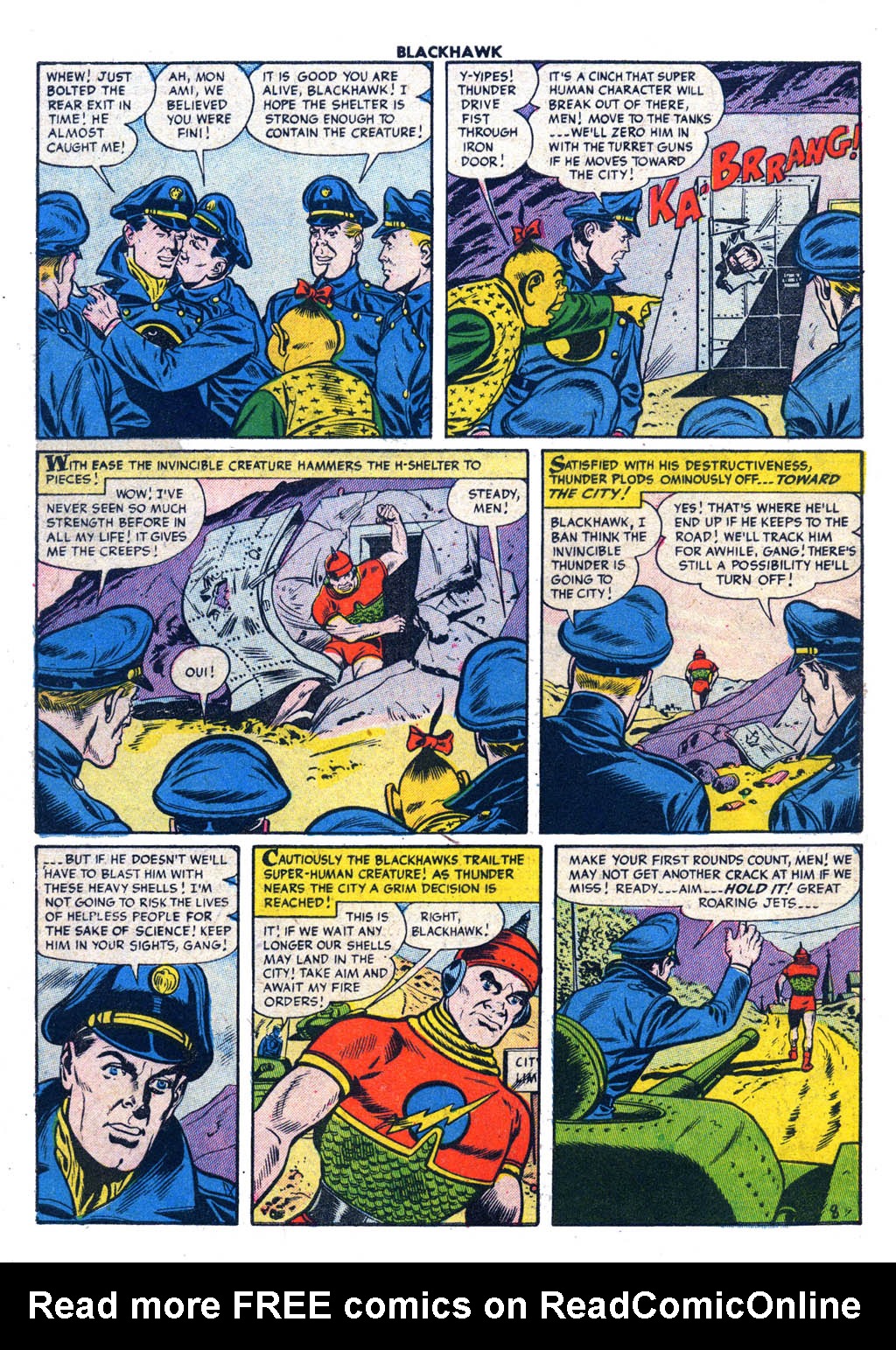 Read online Blackhawk (1957) comic -  Issue #88 - 10