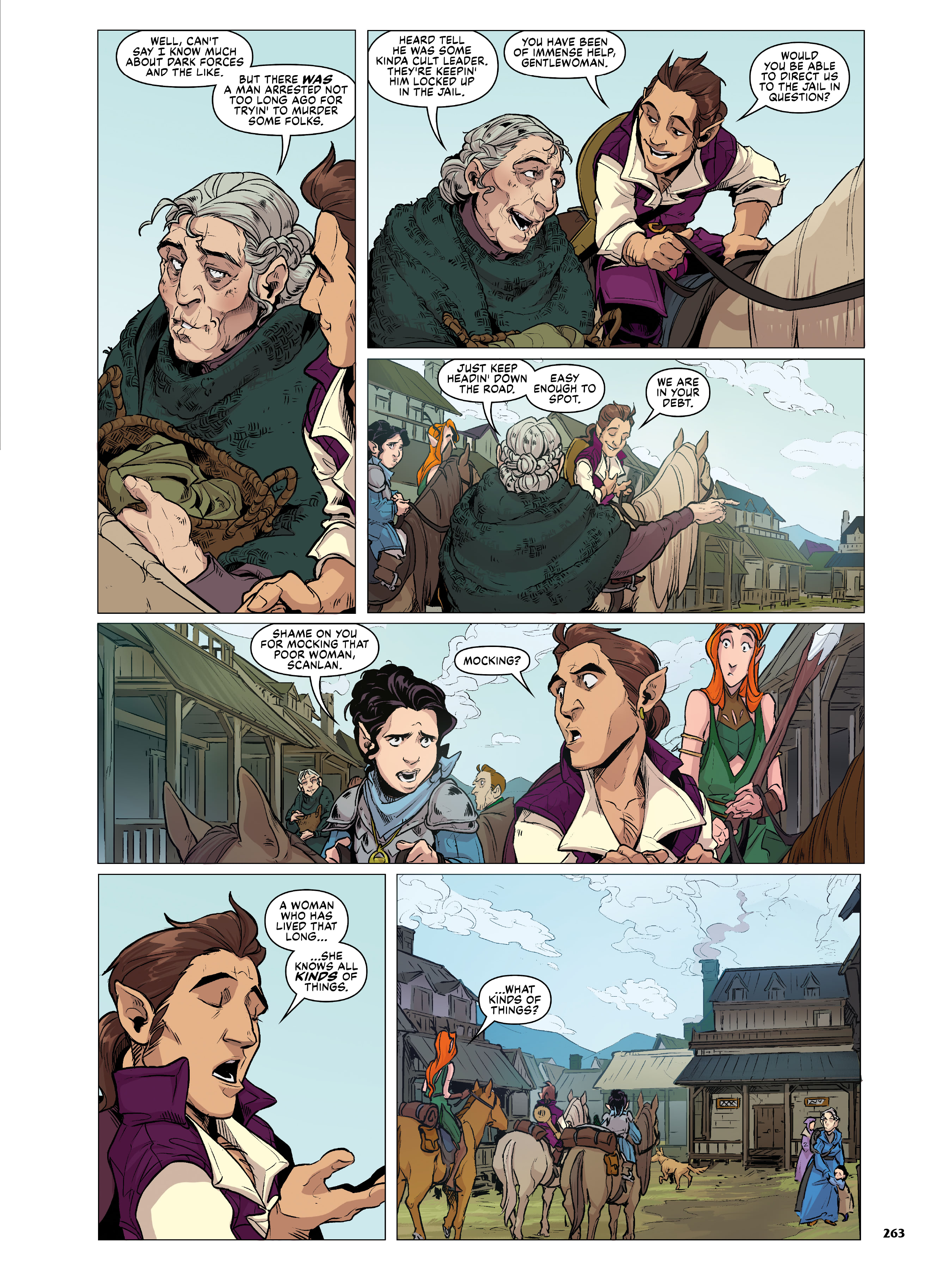 Read online Critical Role Vox Machina Origins comic -  Issue # (2019) _TPB Library Edition (Part 3) - 64