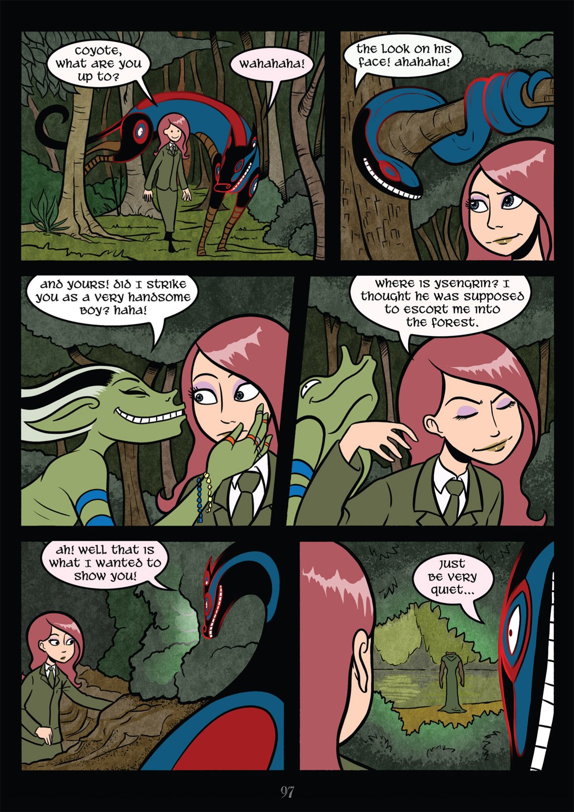 Read online Gunnerkrigg Court comic -  Issue # TPB 3 (Part 2) - 3