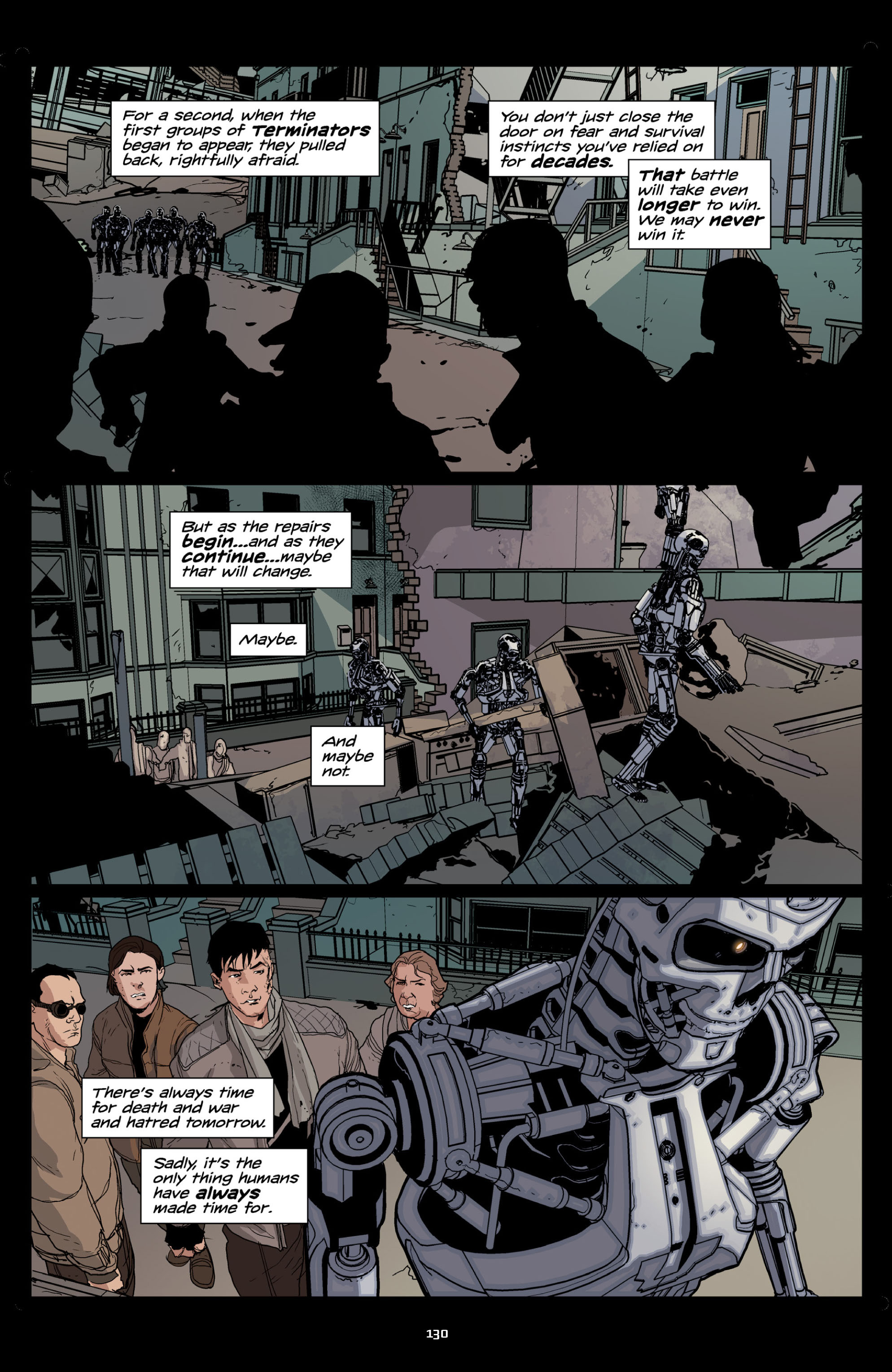 Read online Terminator Salvation: The Final Battle comic -  Issue # TPB 2 - 130