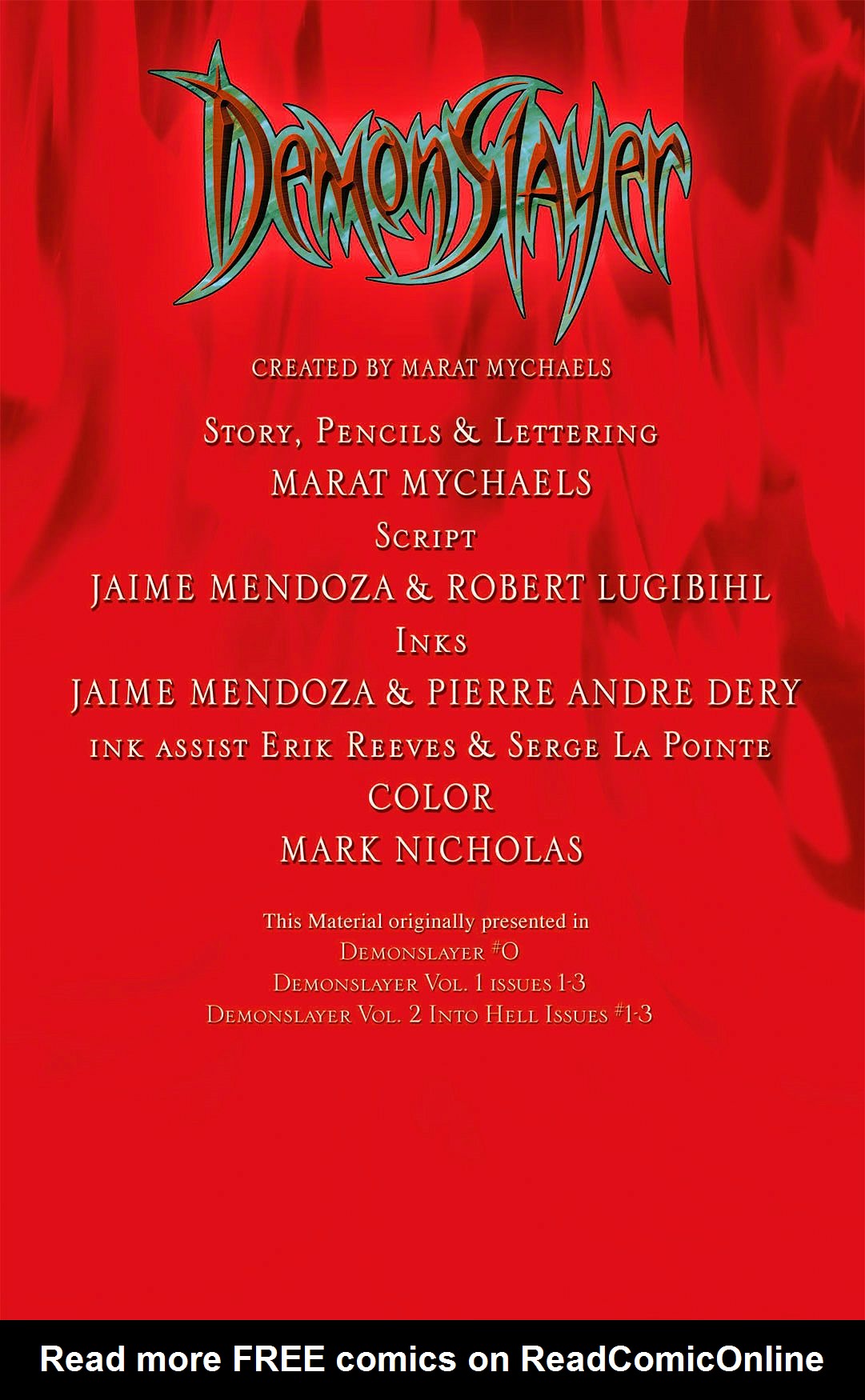 Read online Demonslayer (1999) comic -  Issue #0 - 2