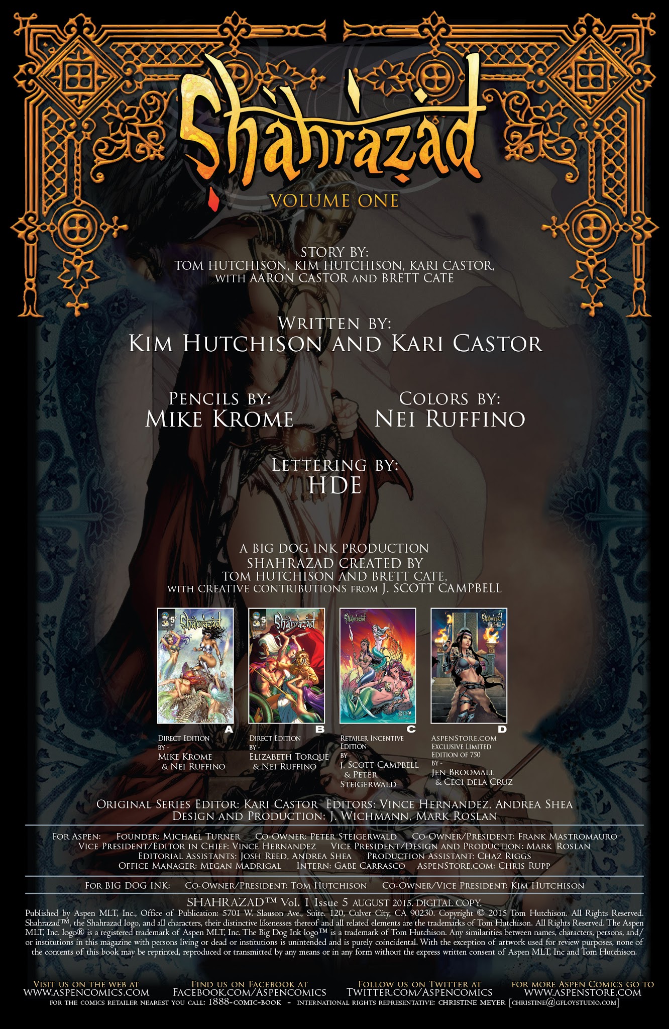 Read online Shahrazad (2015) comic -  Issue #5 - 3