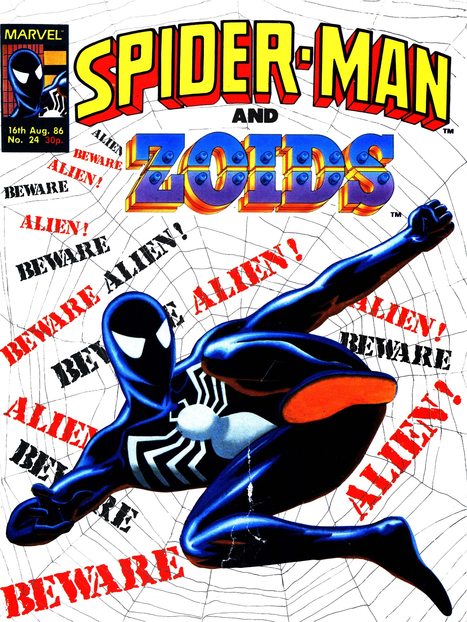 Read online Spider-Man and Zoids comic -  Issue #24 - 1