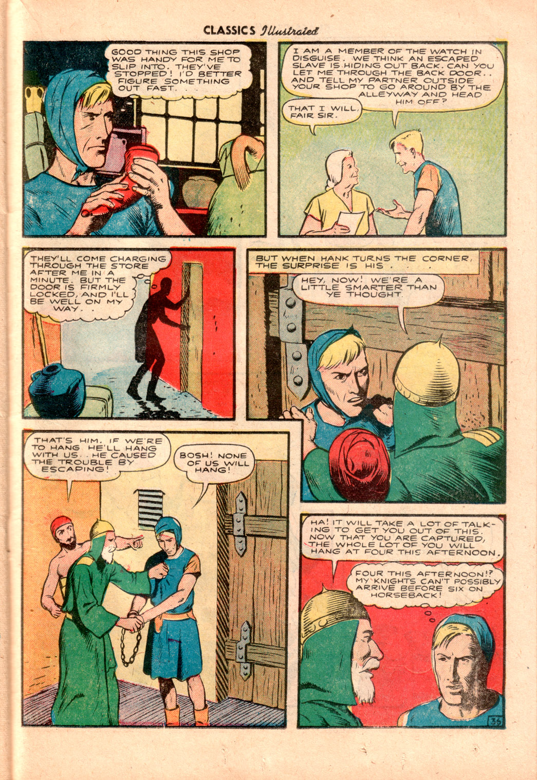 Read online Classics Illustrated comic -  Issue #24 - 33