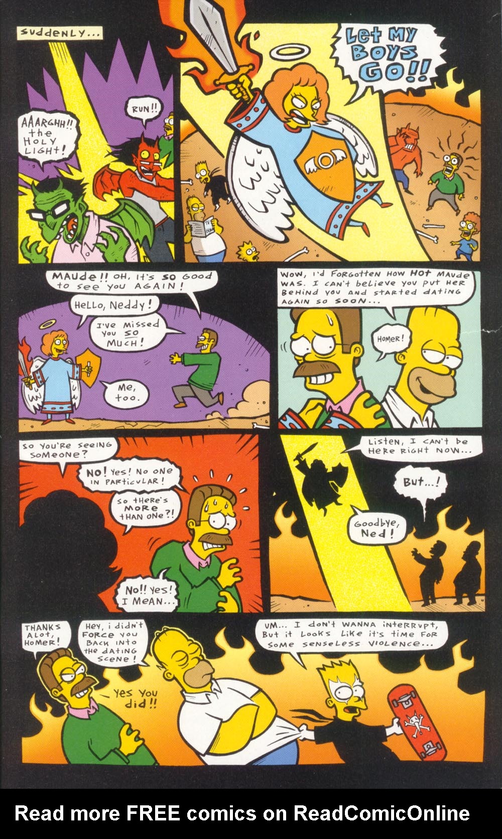 Read online Treehouse of Horror comic -  Issue #6 - 14