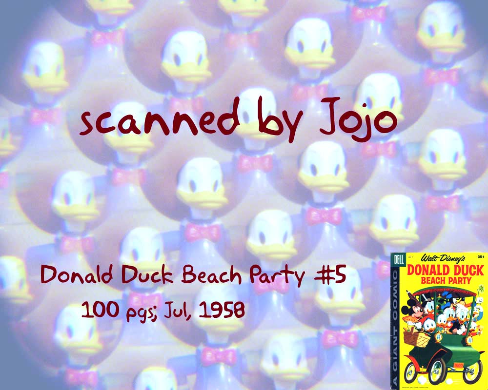 Read online Donald Duck Beach Party comic -  Issue #5 - 102