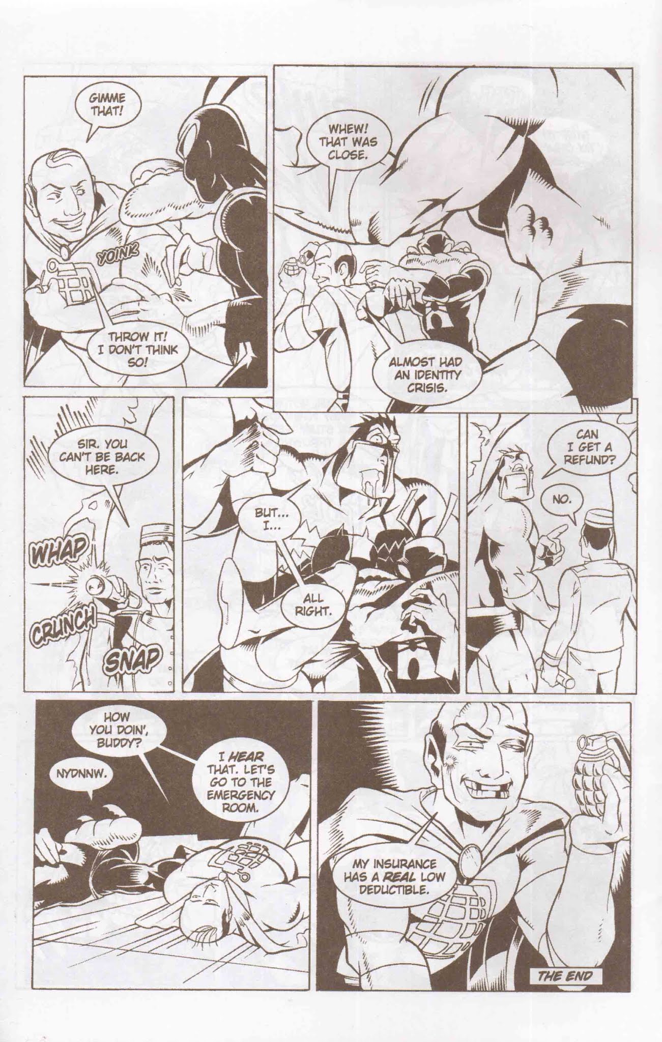 Read online The Tick: Heroes of the City comic -  Issue #5 - 10