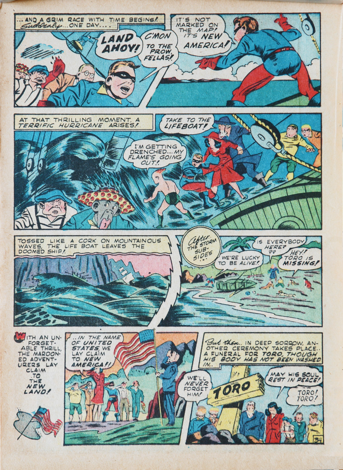 Read online Young Allies Comics comic -  Issue #2 - 35