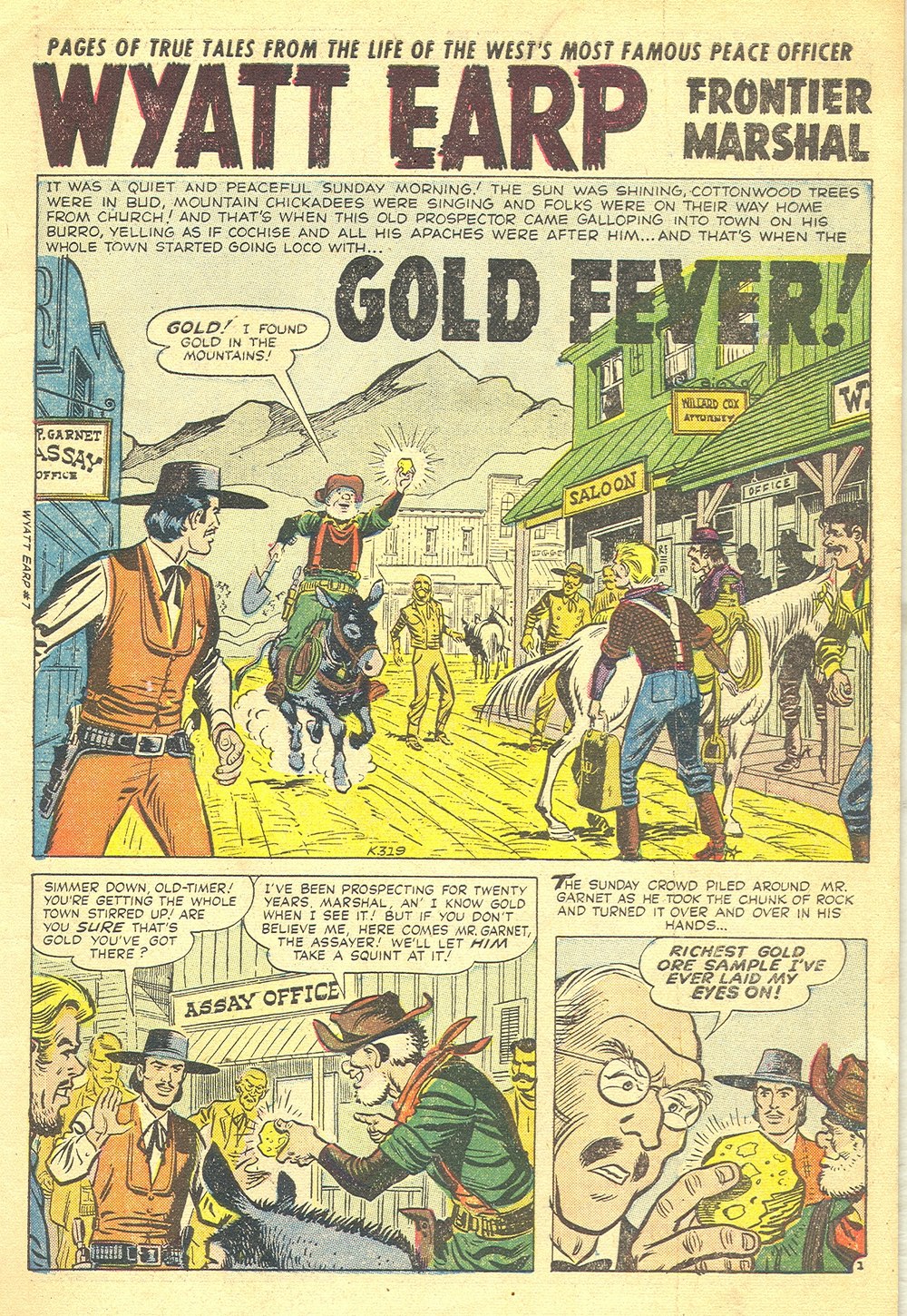 Read online Wyatt Earp comic -  Issue #7 - 3