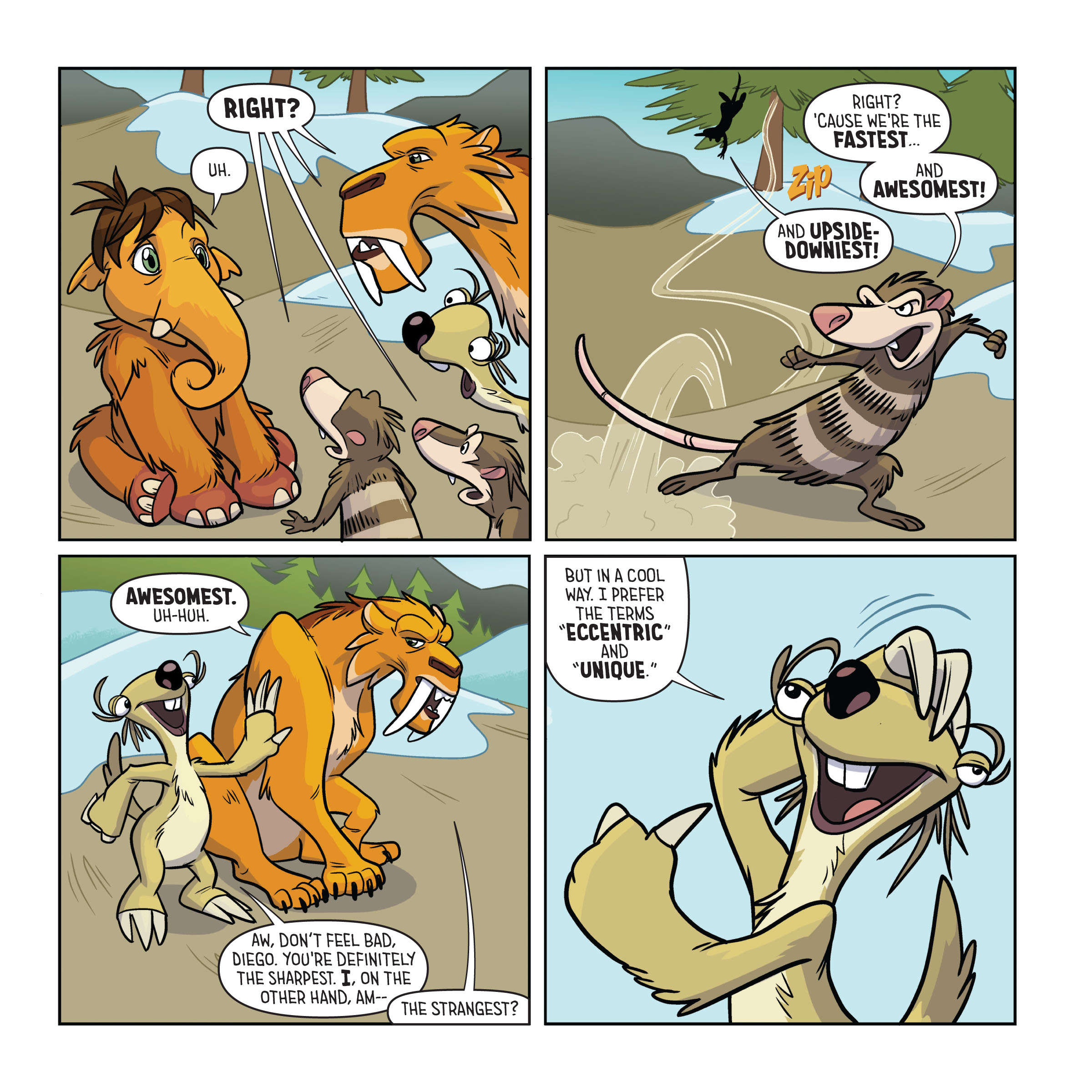 Read online Ice Age: Playing Favorites comic -  Issue # Full - 13