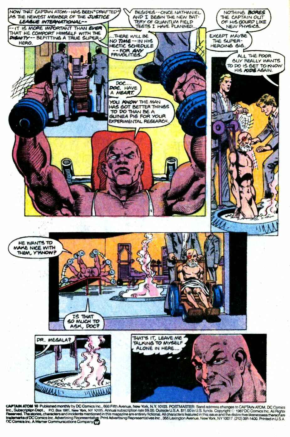 Read online Captain Atom (1987) comic -  Issue #10 - 3