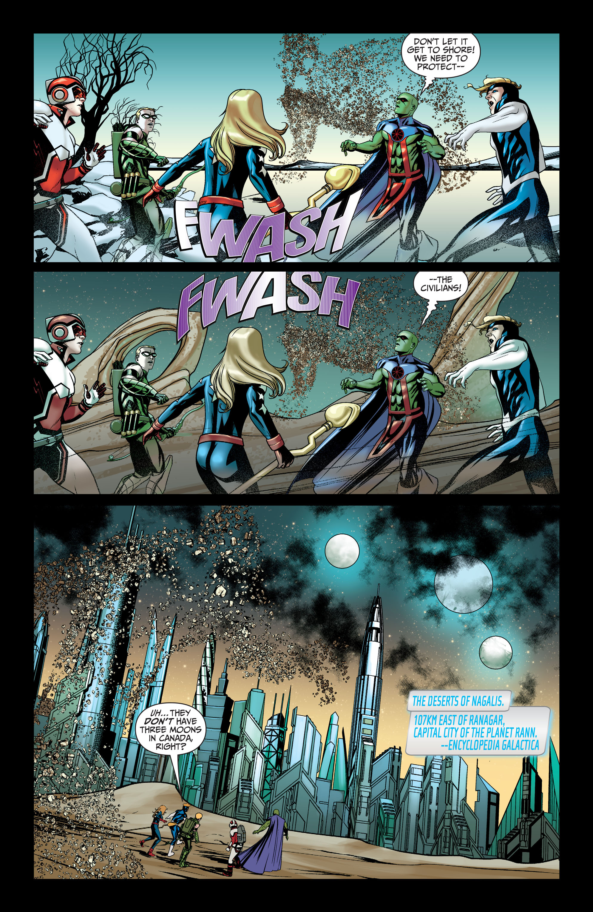 Read online Justice League United comic -  Issue #1 - 21