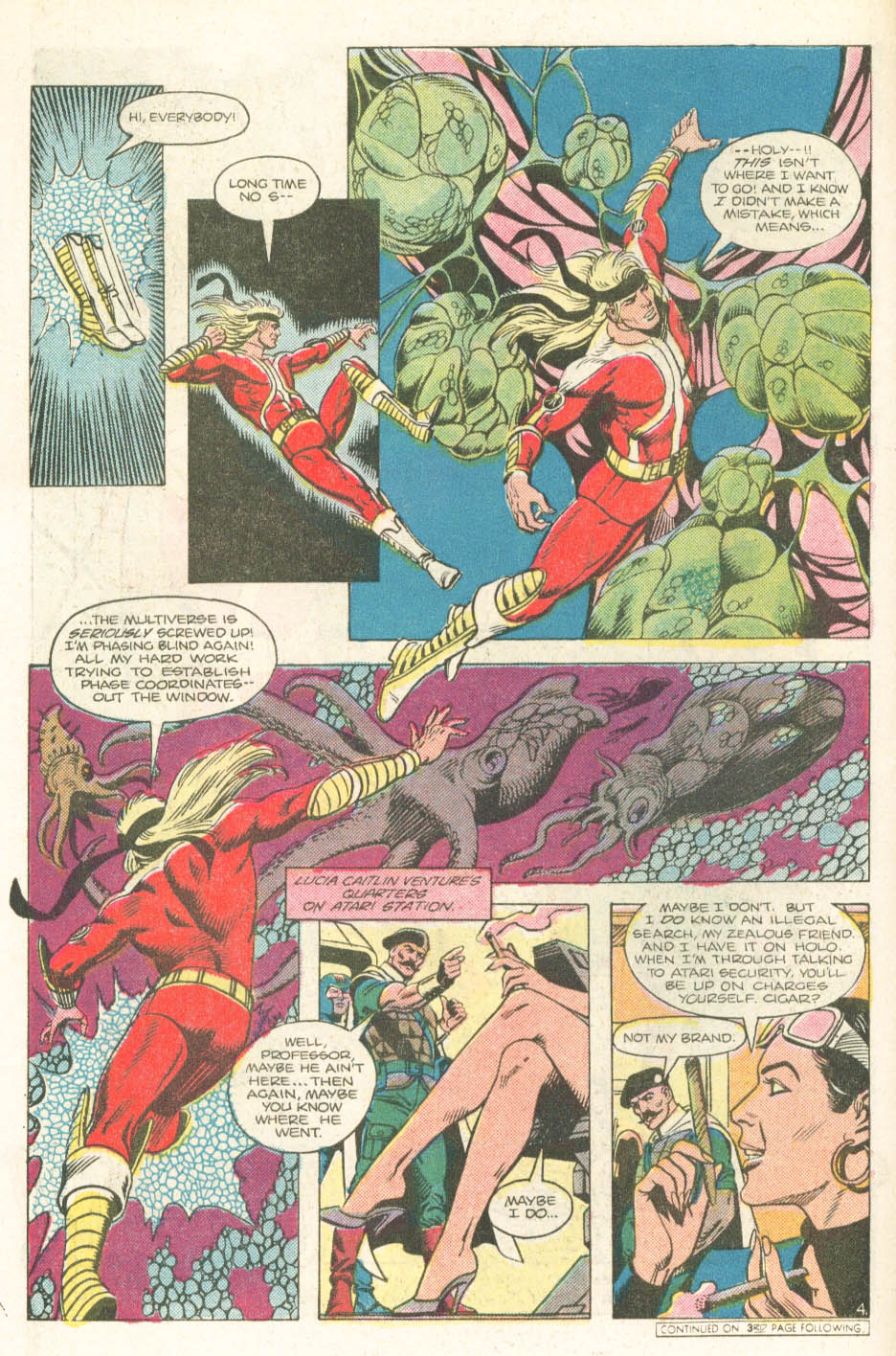 Read online Atari Force (1984) comic -  Issue #18 - 6