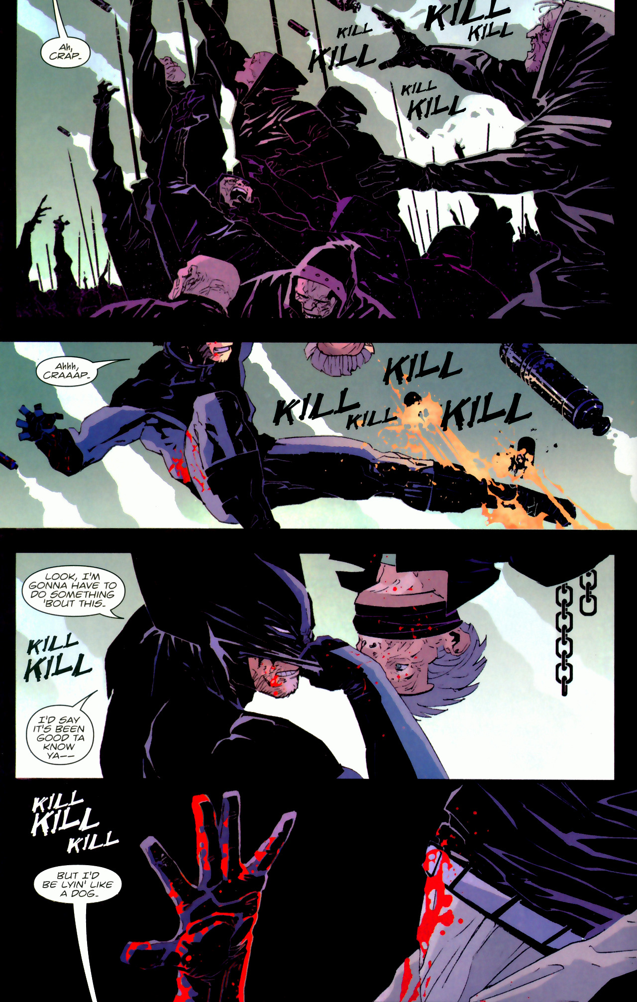 Read online X-Force Special: Ain't No Dog comic -  Issue # Full - 13