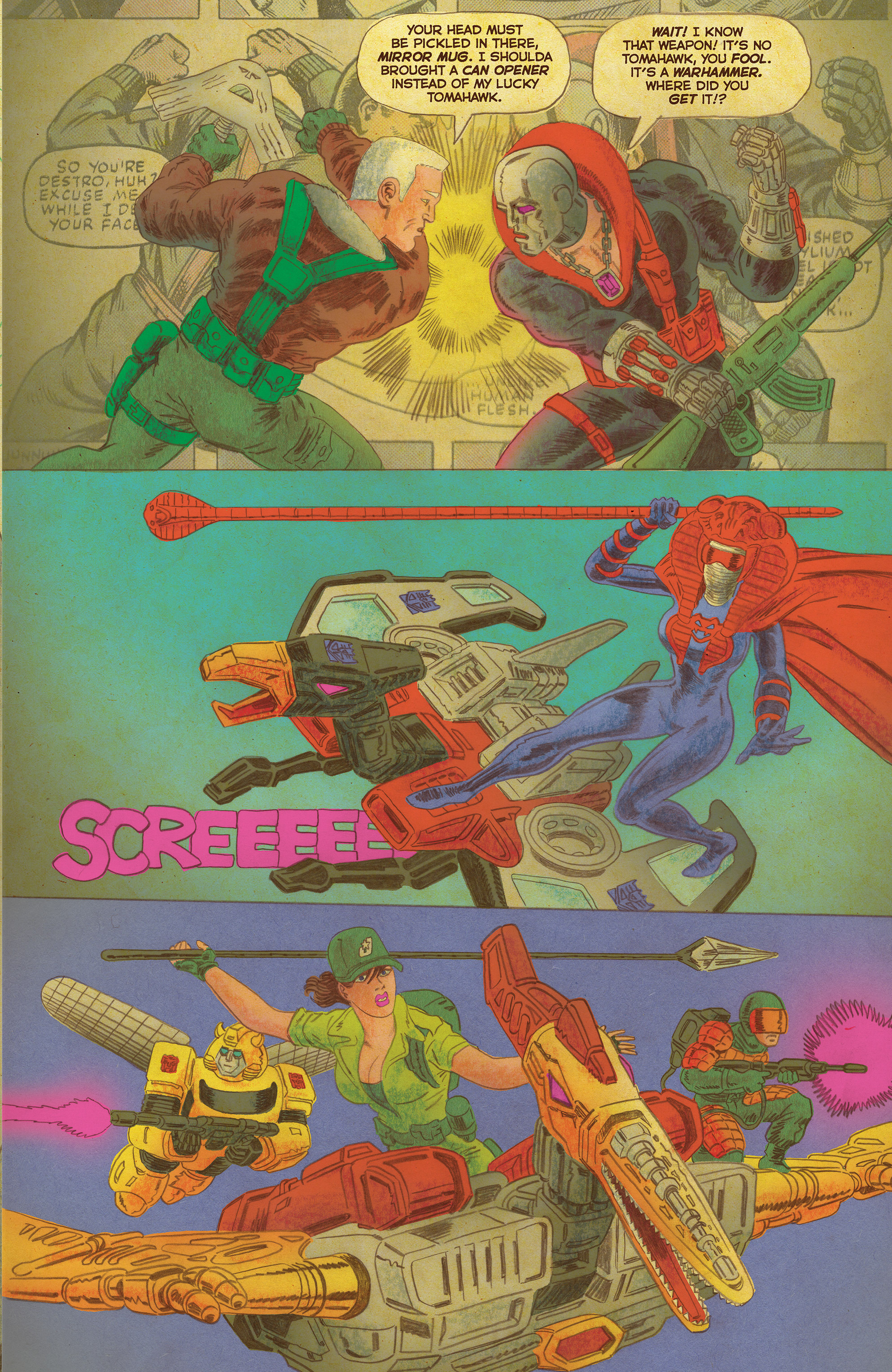 Read online The Transformers vs. G.I. Joe comic -  Issue #13 - 6