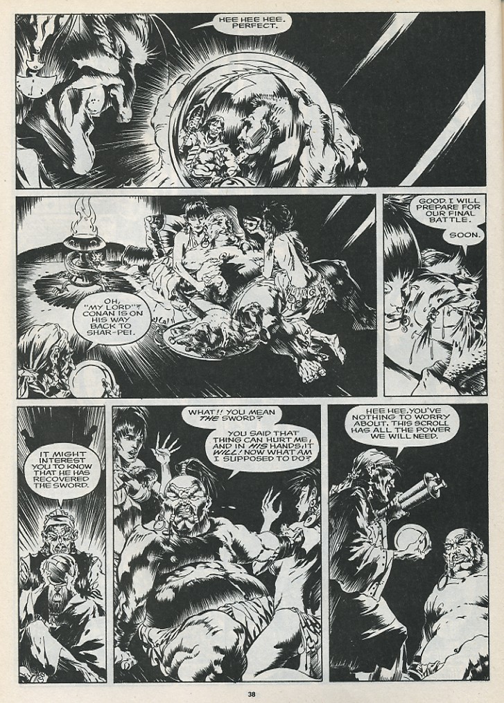 Read online The Savage Sword Of Conan comic -  Issue #175 - 40
