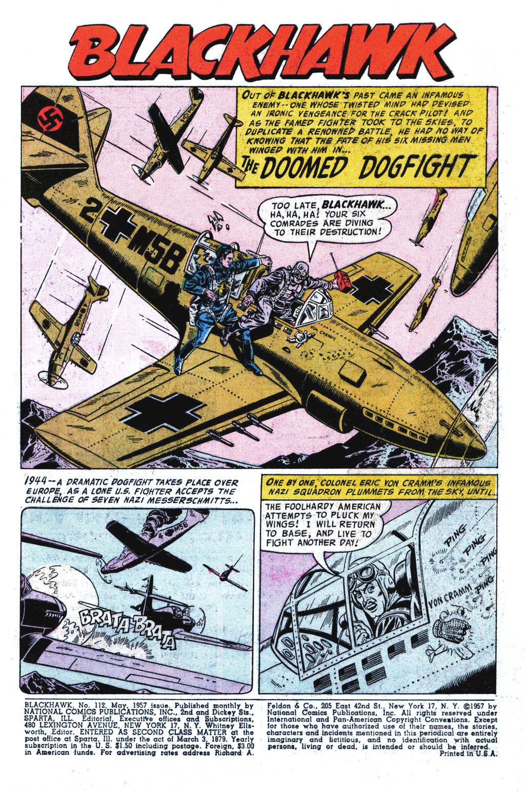 Blackhawk (1957) Issue #112 #5 - English 3