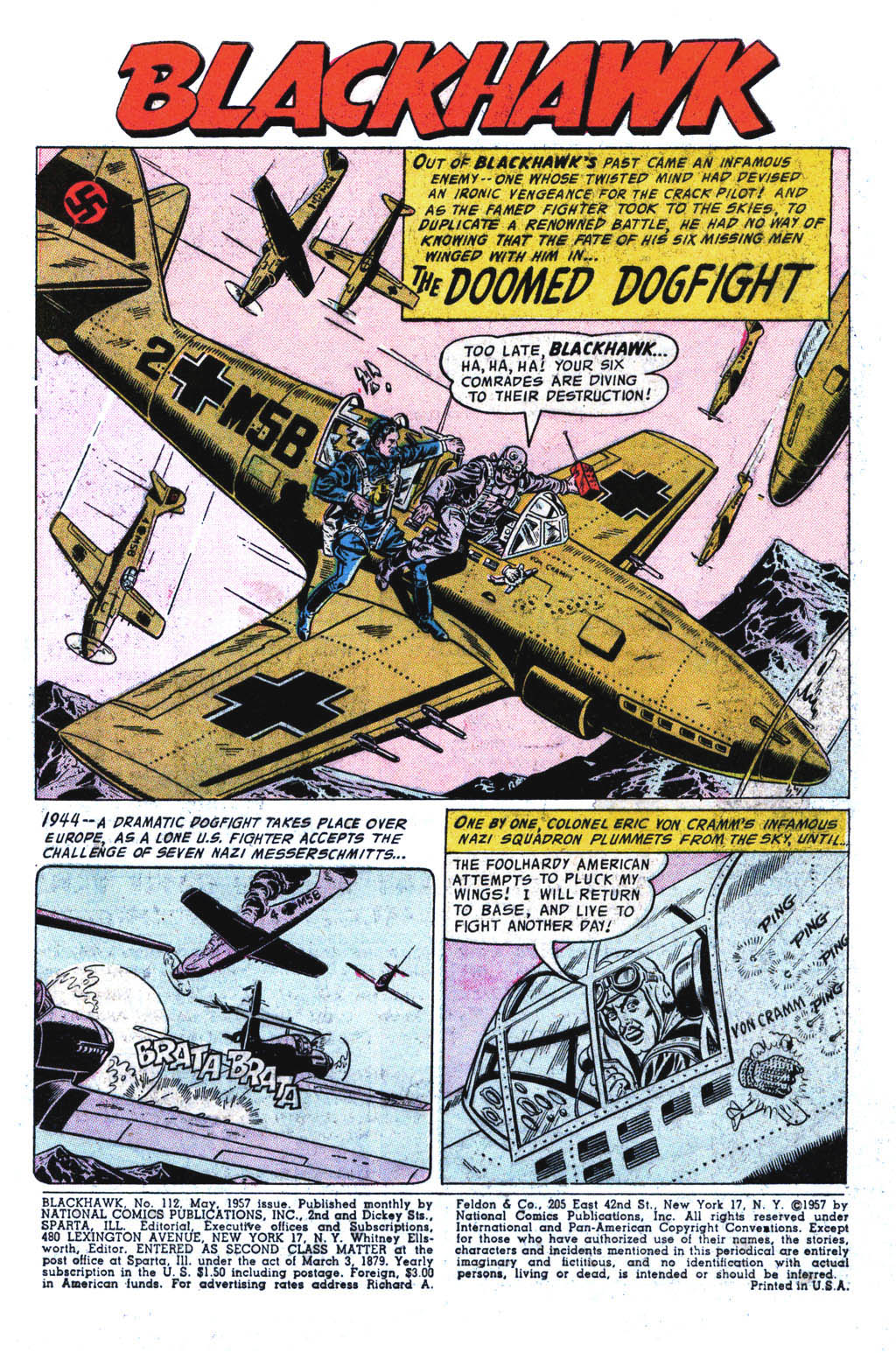 Read online Blackhawk (1957) comic -  Issue #112 - 3